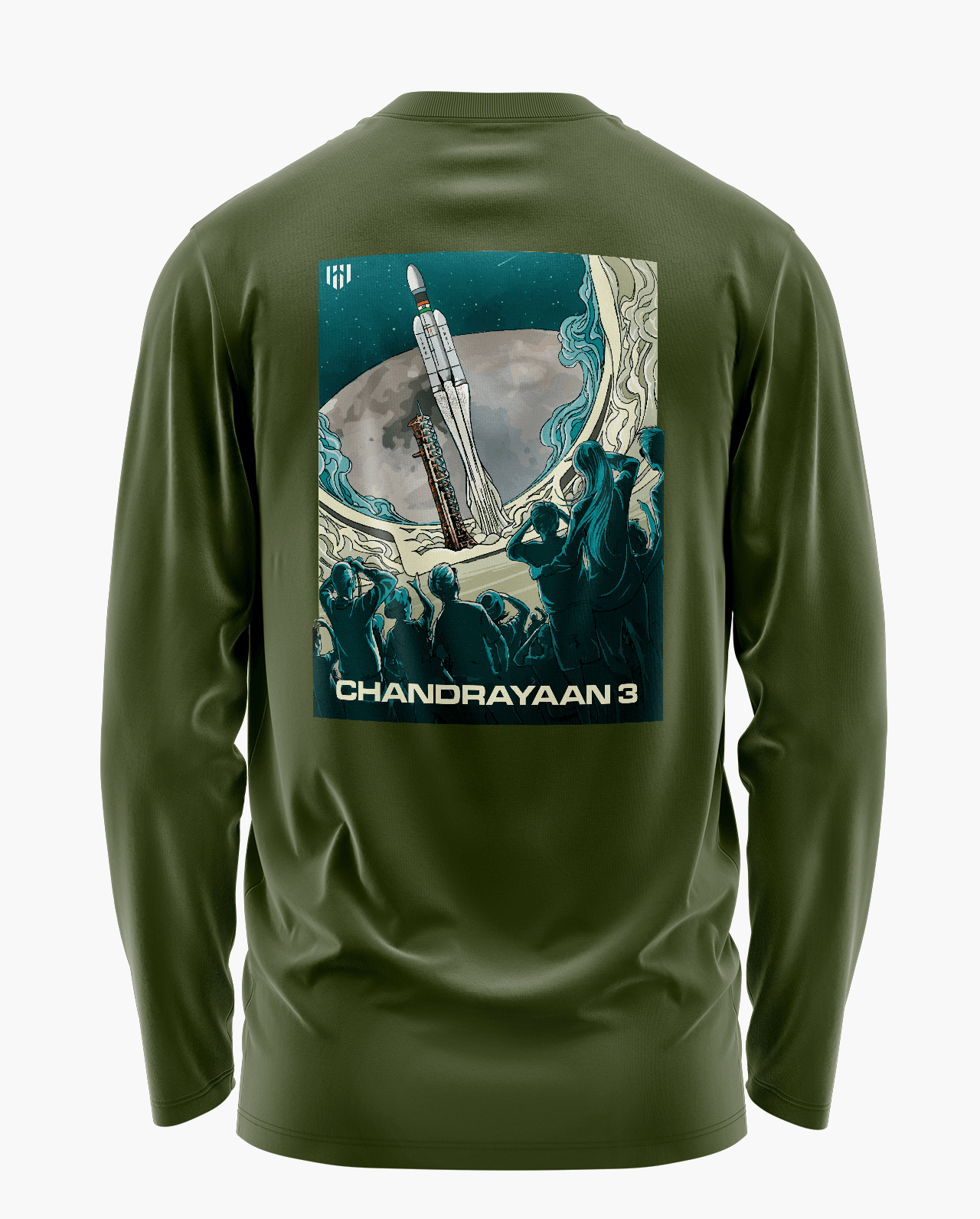 MILESTONE CHANDRAYAAN-3 Full Sleeve T-Shirt - Aero Armour