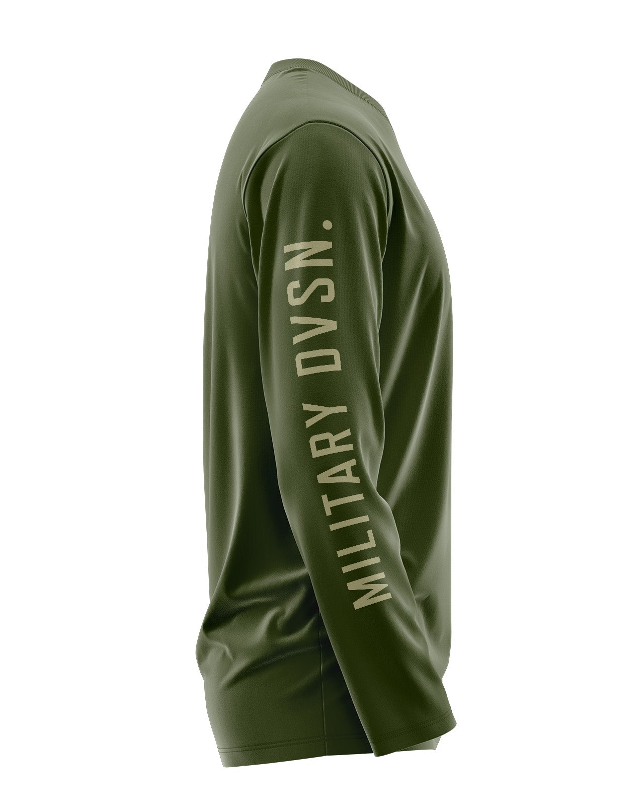 Deployed Military Division Signature Luxesoft Cotton Full Sleeve T-Shirt