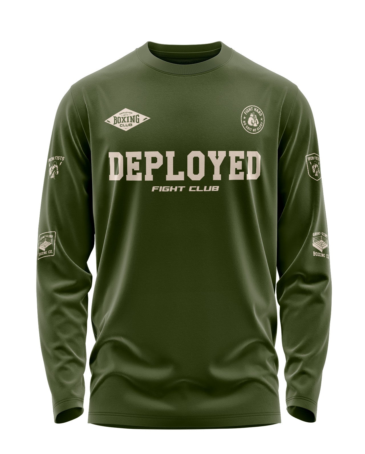 Deployed Flight Club Signature Luxesoft Cotton Full Sleeve T-Shirt