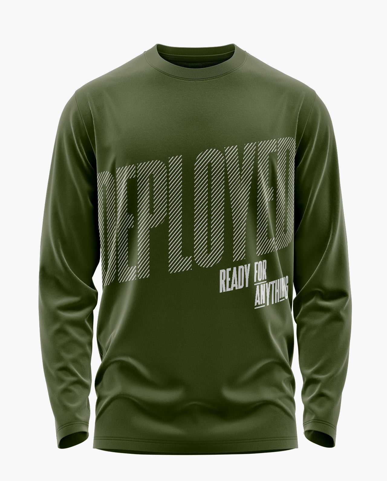 Deployed Fit Signature Luxesoft Cotton Full Sleeve T-Shirt