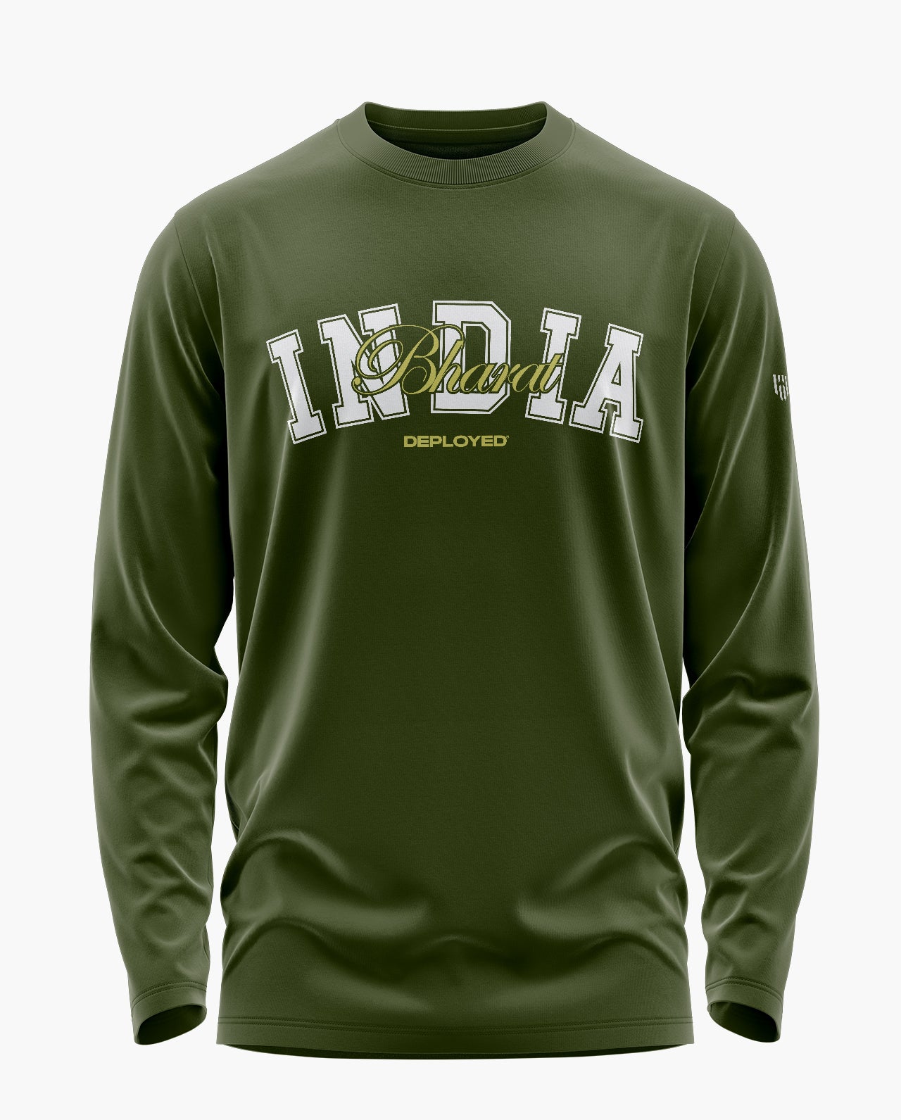 India Bharat Saga Signature Luxesoft Cotton Full Sleeve T-Shirt