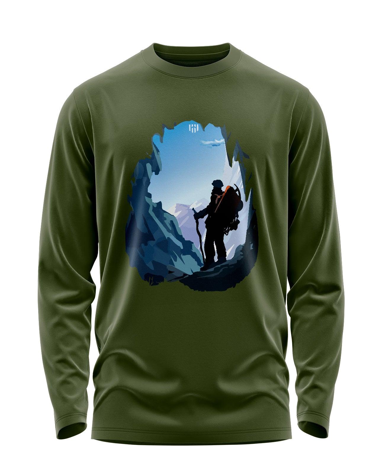 Summit Shadows Full Sleeve T-Shirt - Aero Armour