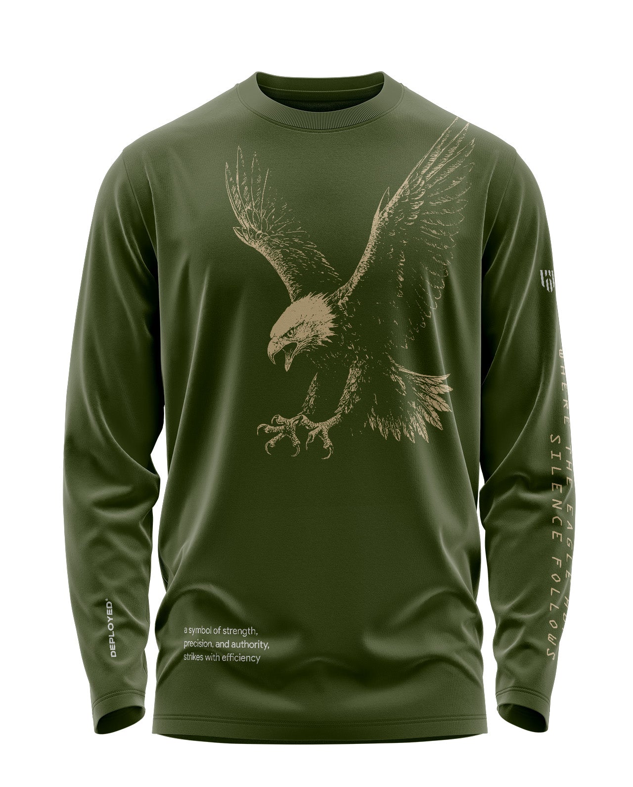 Eagle Hunts Signature Luxesoft Cotton Full Sleeve T-Shirt