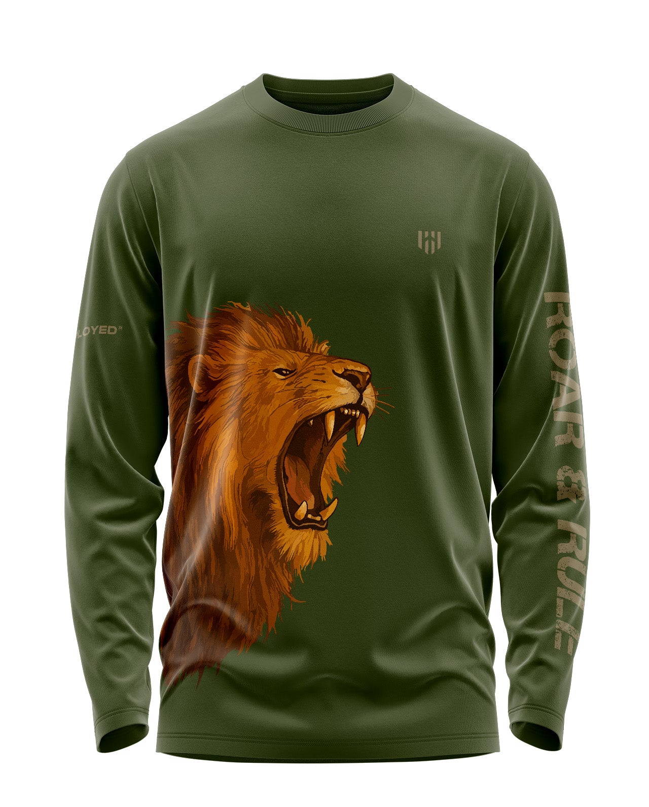 Roar & Rule Signature Luxesoft Cotton Full Sleeve T-Shirt
