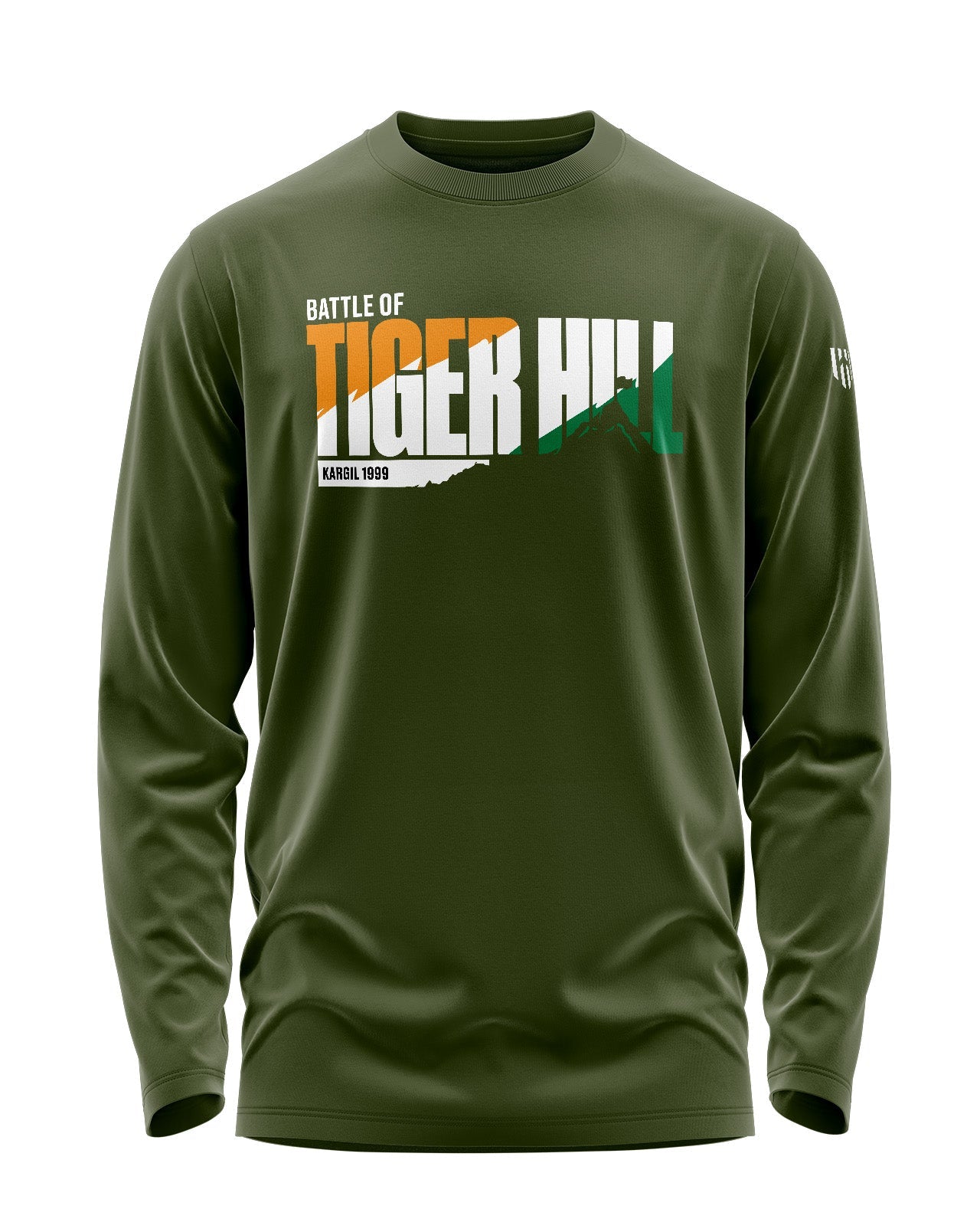 Battle Of Tiger Hill Signature Luxesoft Cotton Full Sleeve T-Shirt - CS