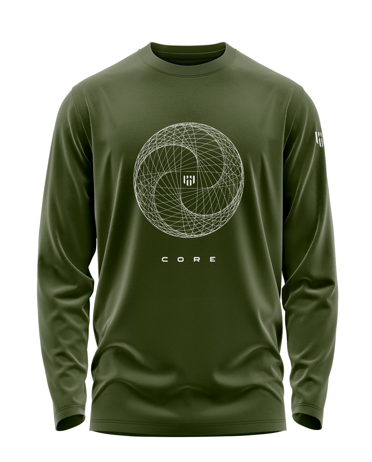 Deployed Core Signature Luxesoft Cotton Full Sleeve T-Shirt