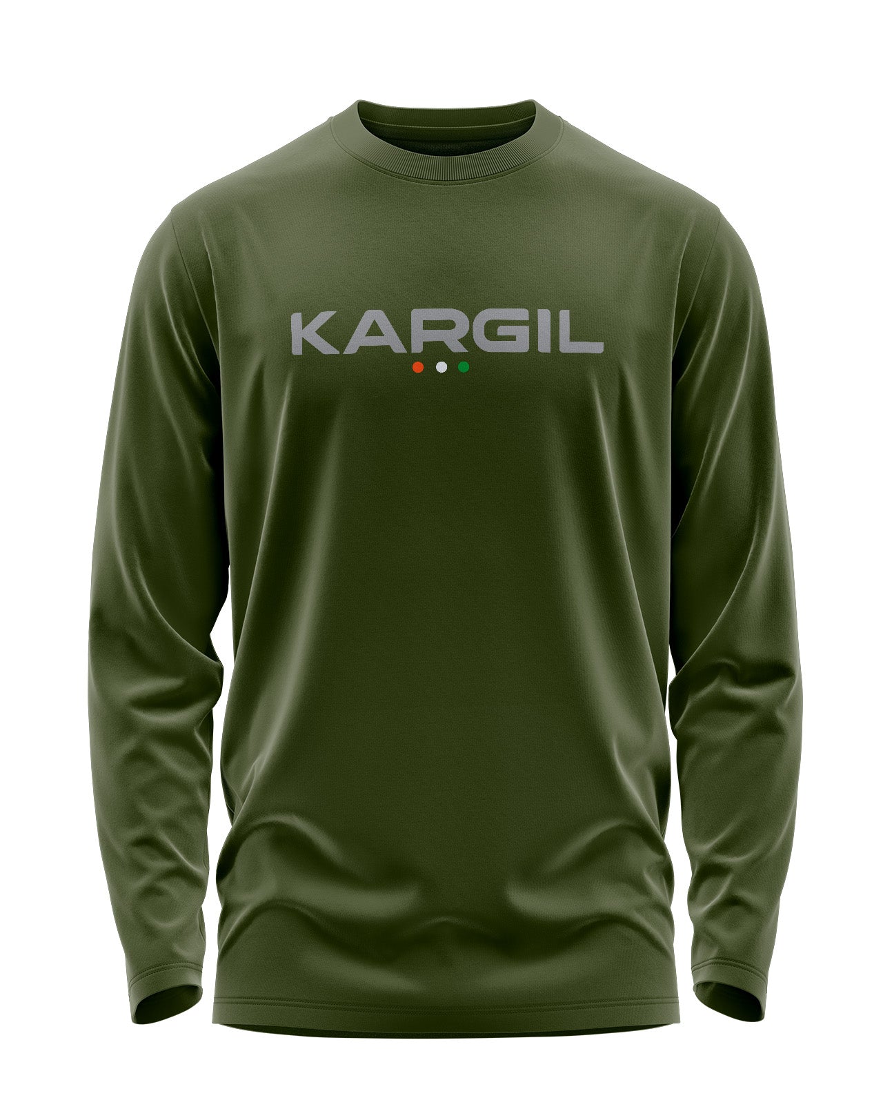 Kargil Pride Signature Luxesoft Cotton Full Sleeve T-Shirt
