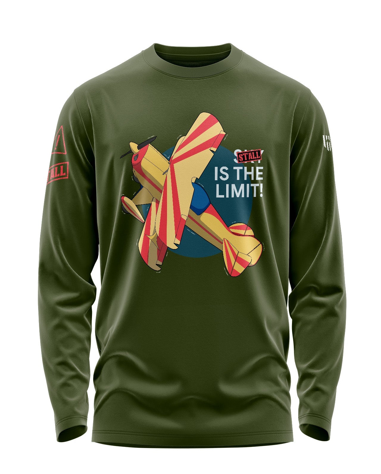 Stall Is The Limit Signature Luxesoft Cotton Full Sleeve T-Shirt
