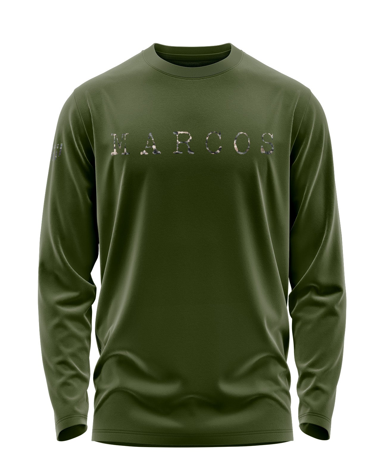 Marcos Camo Signature Luxesoft Cotton Full Sleeve T-Shirt