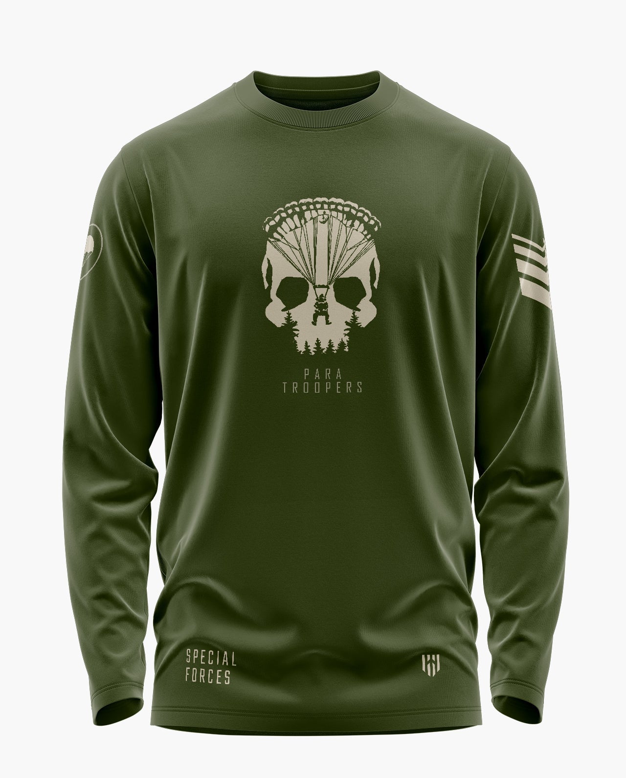 Para Troopers Special Edition Signature Luxesoft Cotton Full Sleeve T-Shirt - CS