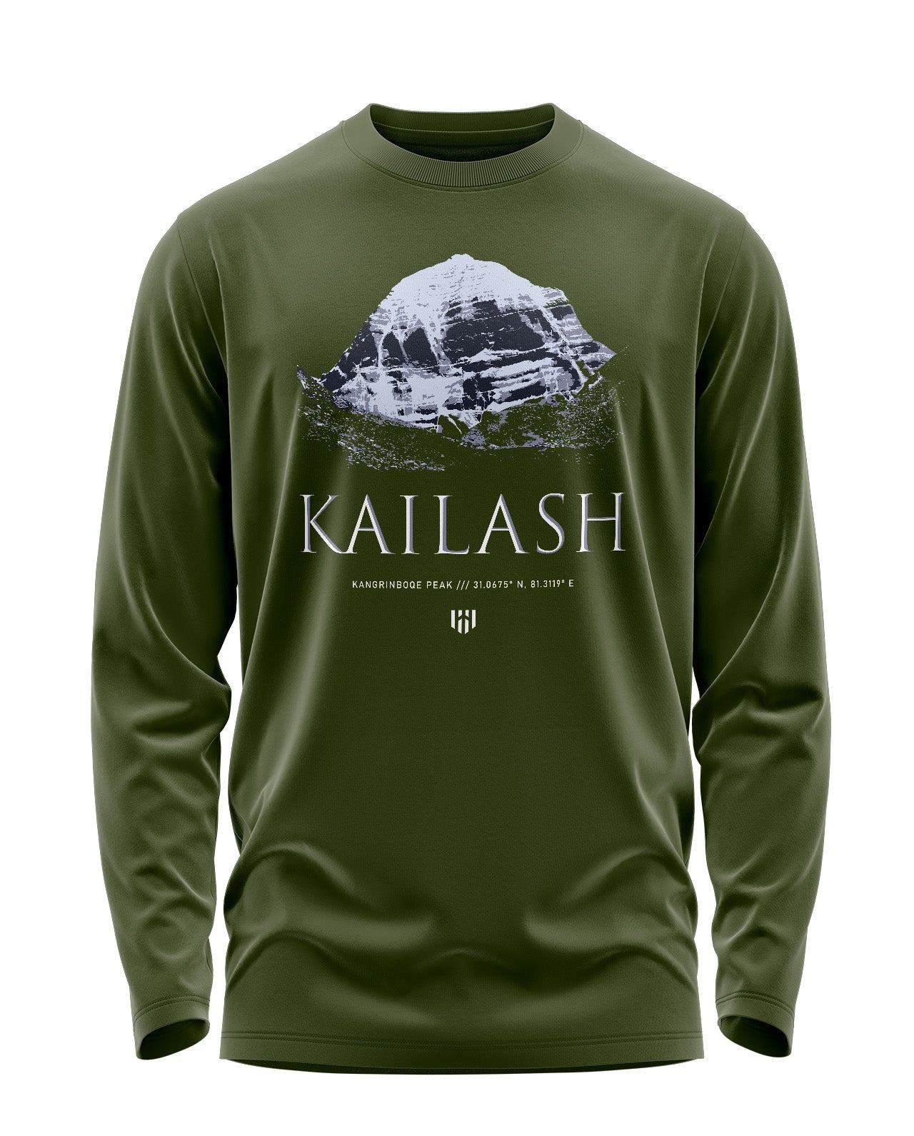 Kailash Peak Signature Luxesoft Cotton Full Sleeve T-Shirt - CS