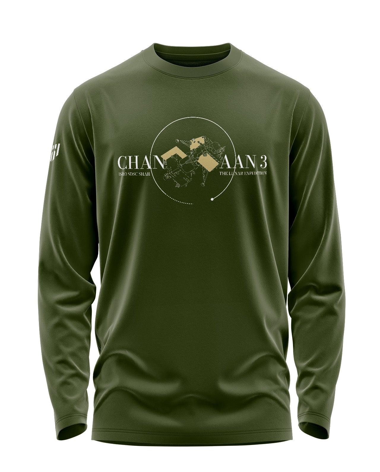 Chandrayaan 3 The Lunar Expedition Full Sleeve T-Shirt - Aero Armour