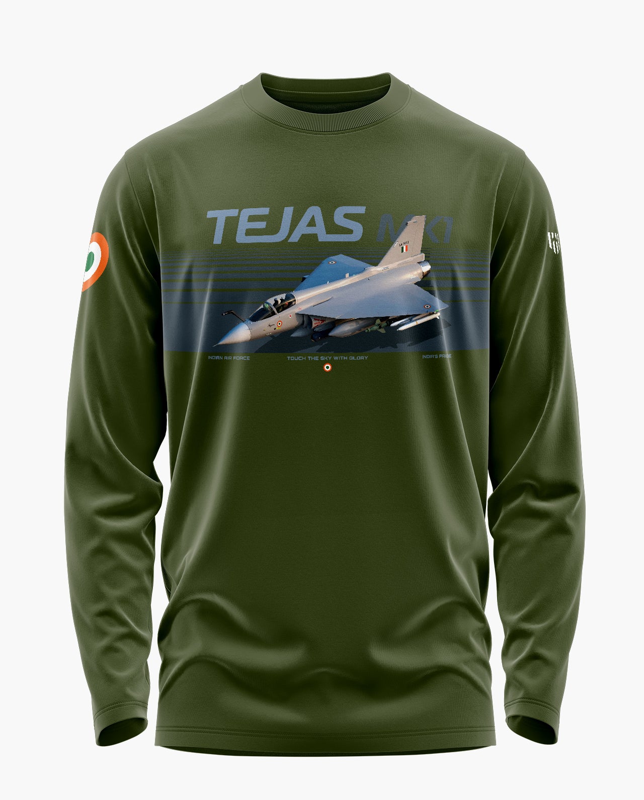 Tejas Mk1 Supremacy Signature Luxesoft Cotton Full Sleeve T-Shirt