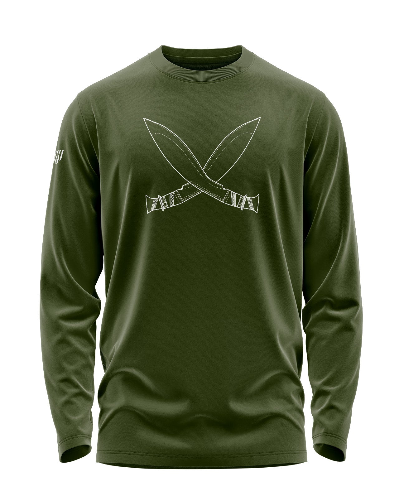 Khukri Warrior Signature Luxesoft Cotton Full Sleeve T-Shirt