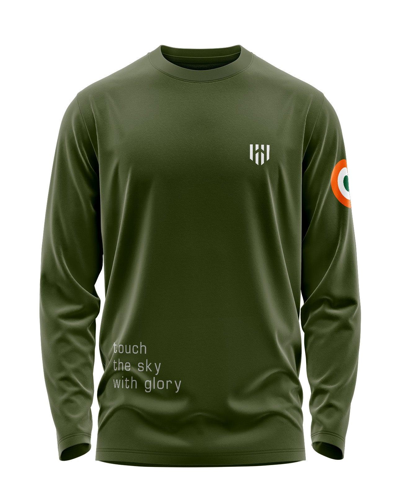 IAF Touch The Sky With Glory Full Sleeve T-Shirt - Aero Armour