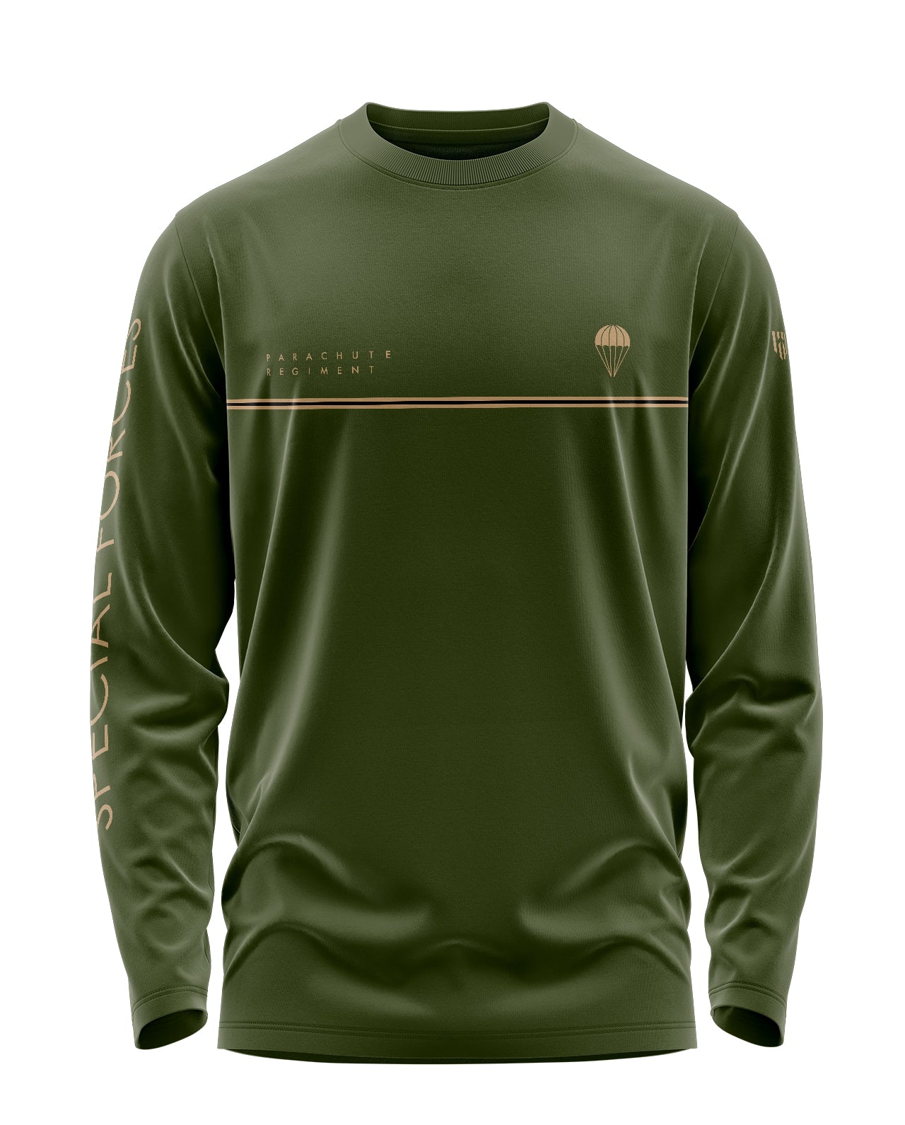 Parachute Regiment Special Edition Signature Luxesoft Cotton Full Sleeve T-Shirt