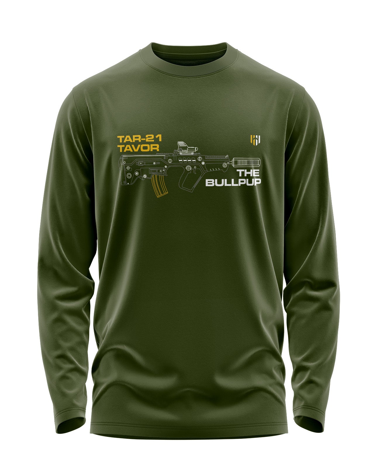 The Bullpup Tar 21 Tavor Signature Luxesoft Cotton Full Sleeve T-Shirt