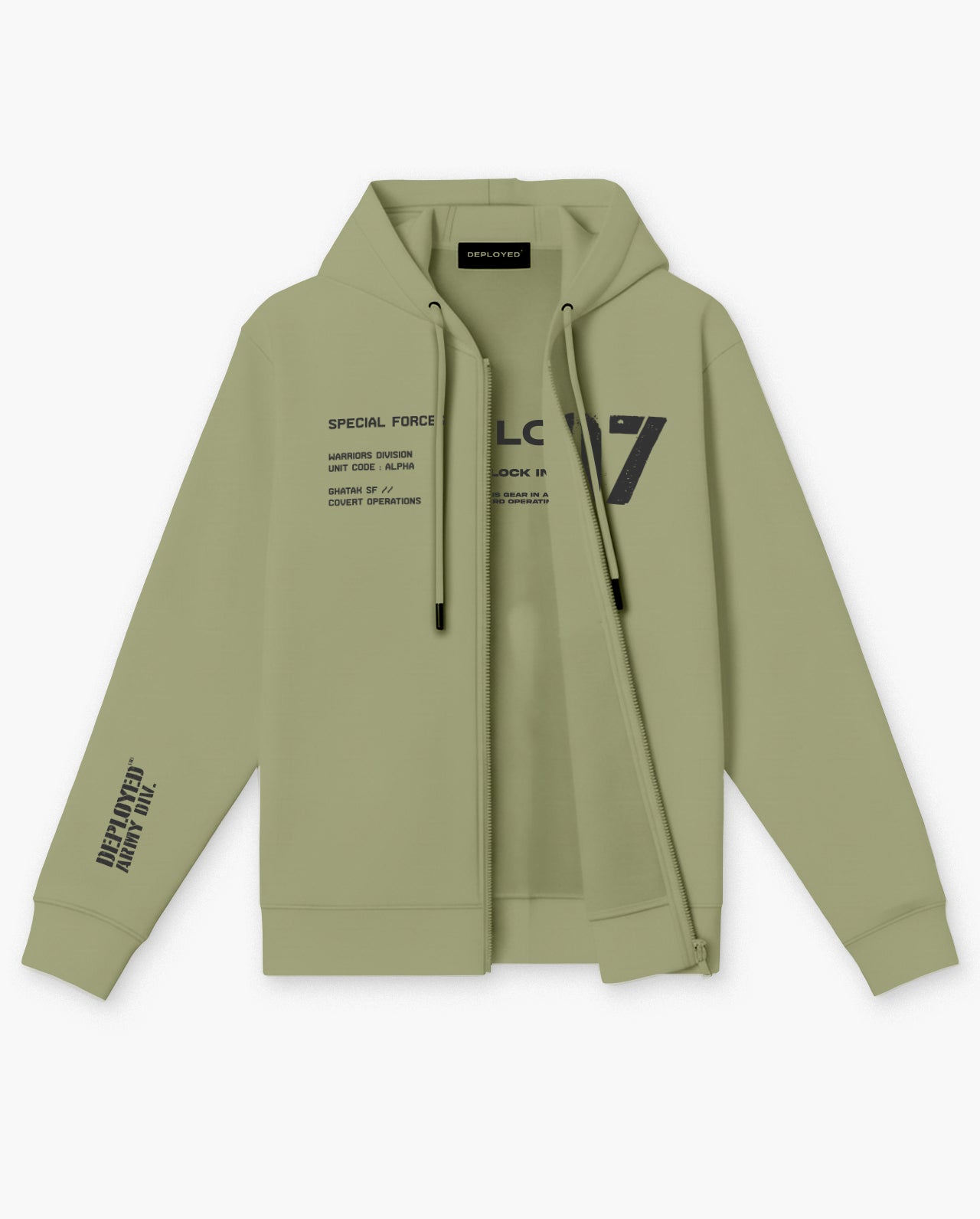 Deployed 07 Sf Zipper Hoodie