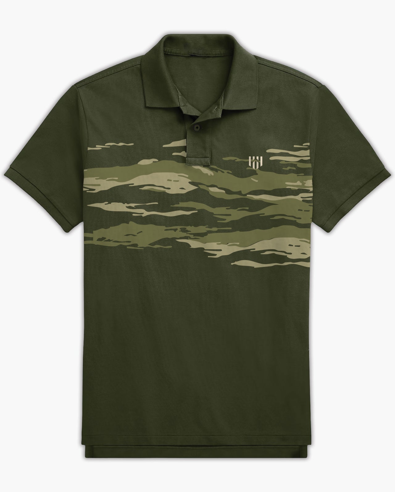 Camo Wave Polo T-Shirt