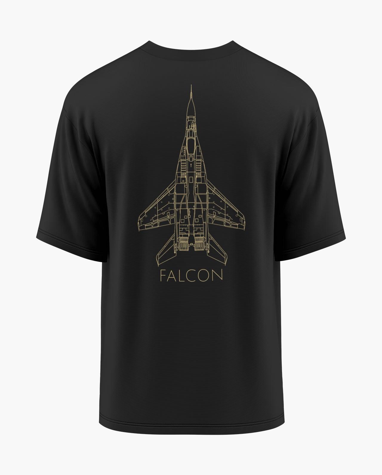 MIG 29 Falcon Oversized T-Shirt - Aero Armour