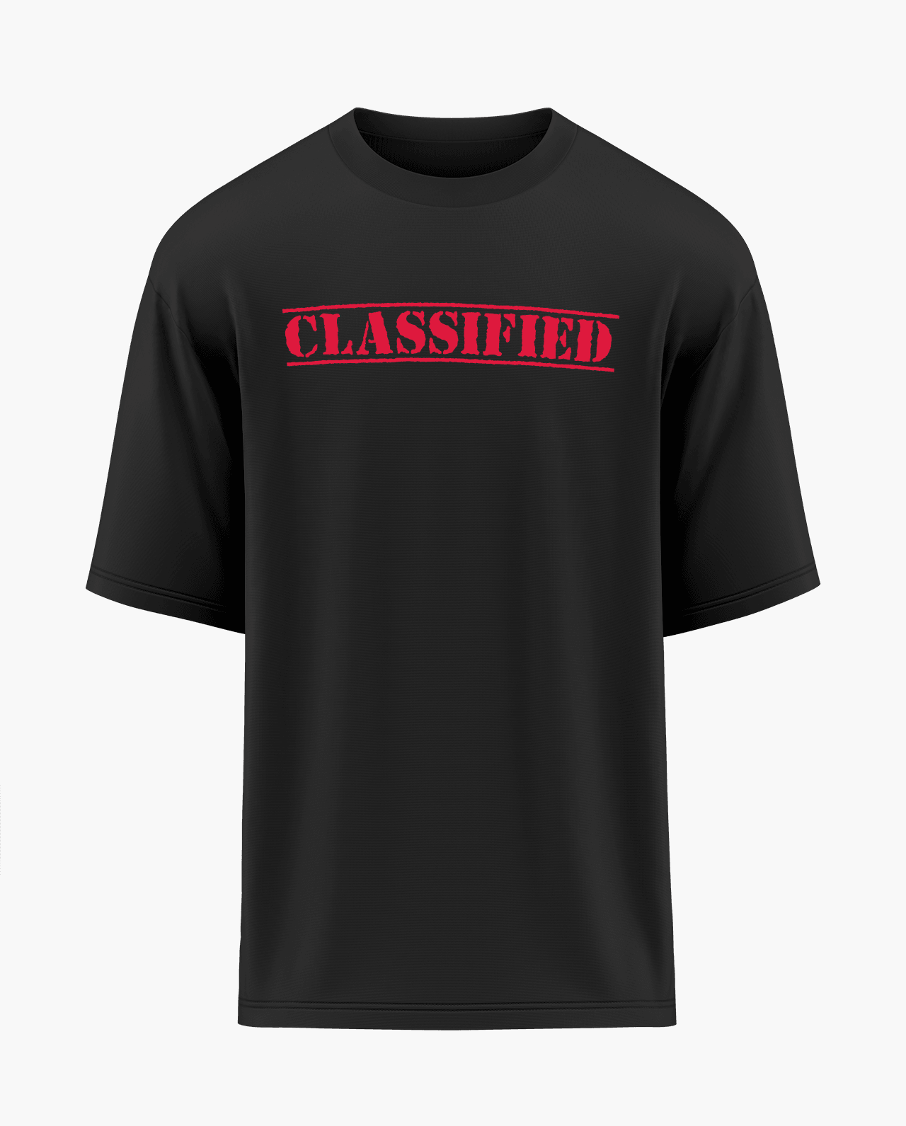 Classified Oversized T-Shirt - Aero Armour