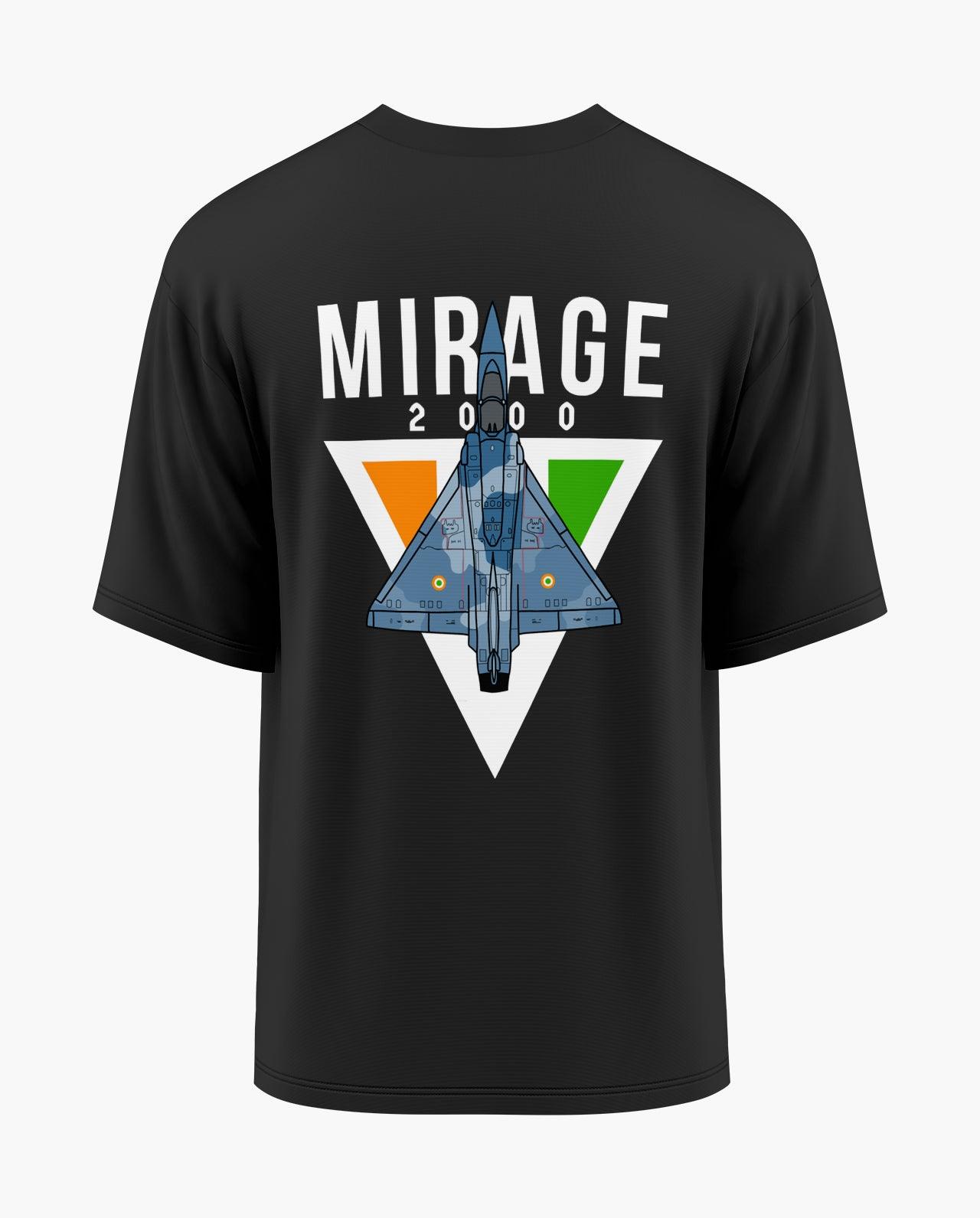 Mirage 2000 Tricolour Oversized T-Shirt - Aero Armour