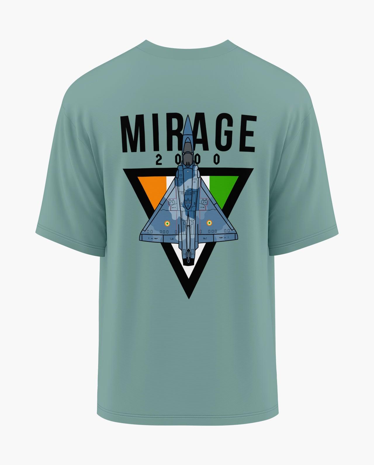 Mirage 2000 Tricolour Oversized T-Shirt - Aero Armour
