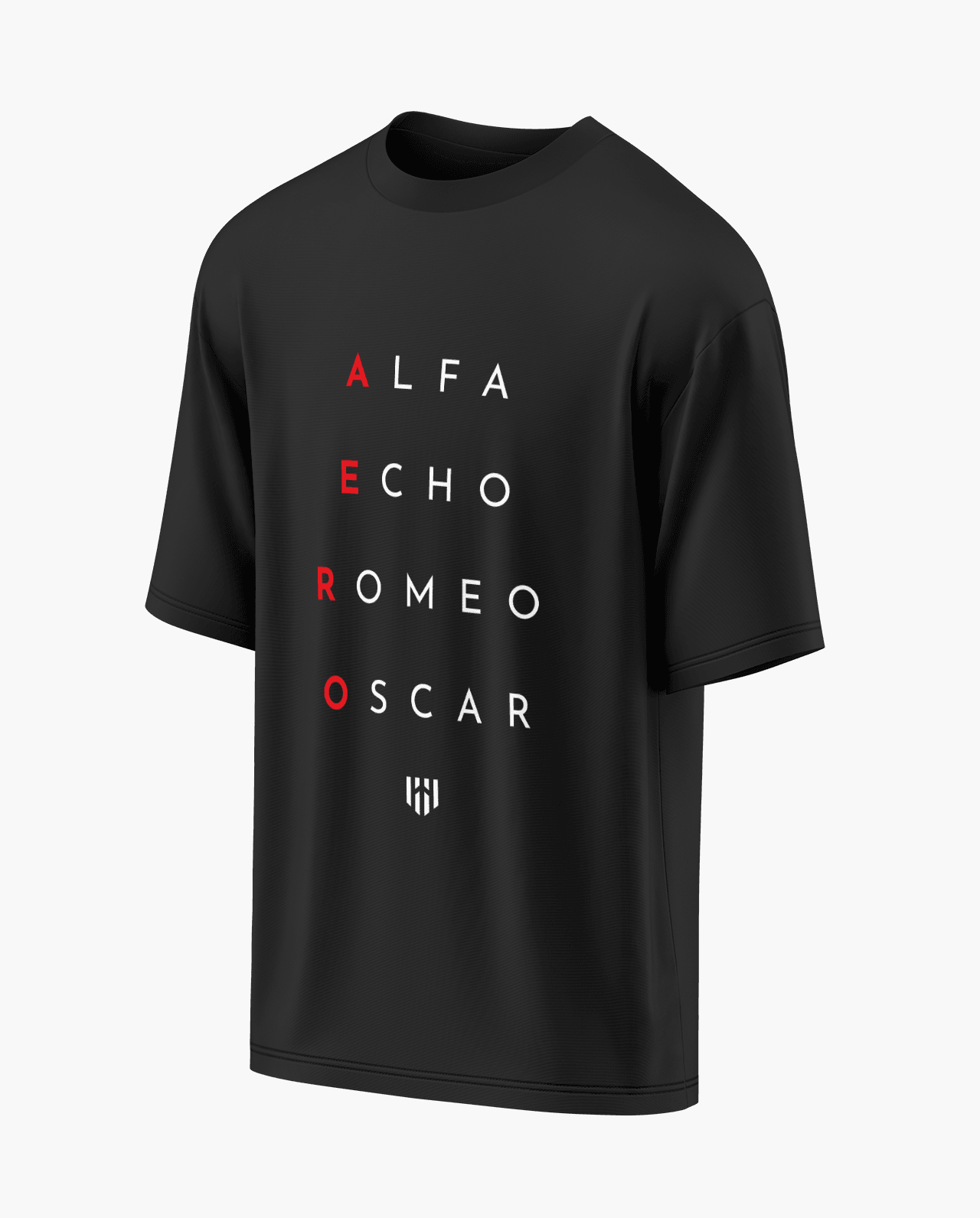 Alpha Echo Romeo Oscar Oversized T-Shirt - Aero Armour