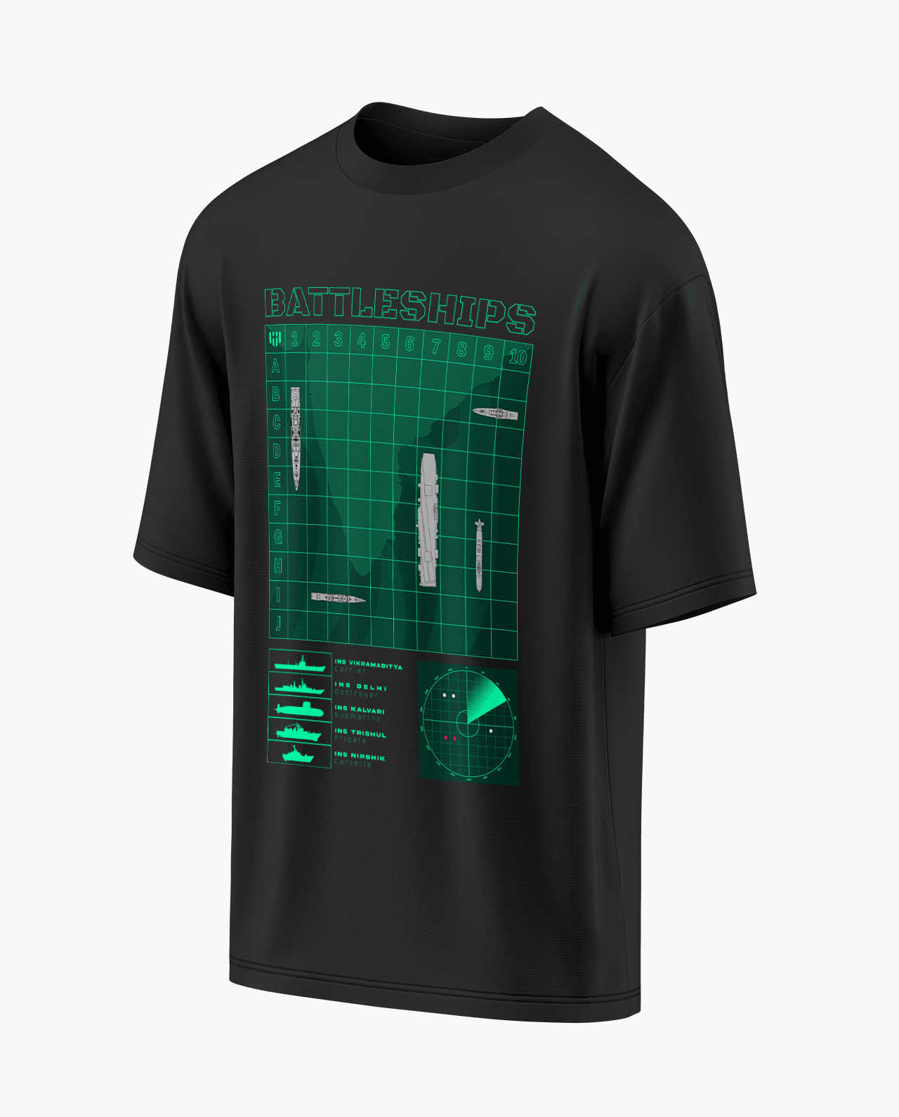 Battleship Oversized T-Shirt - Aero Armour