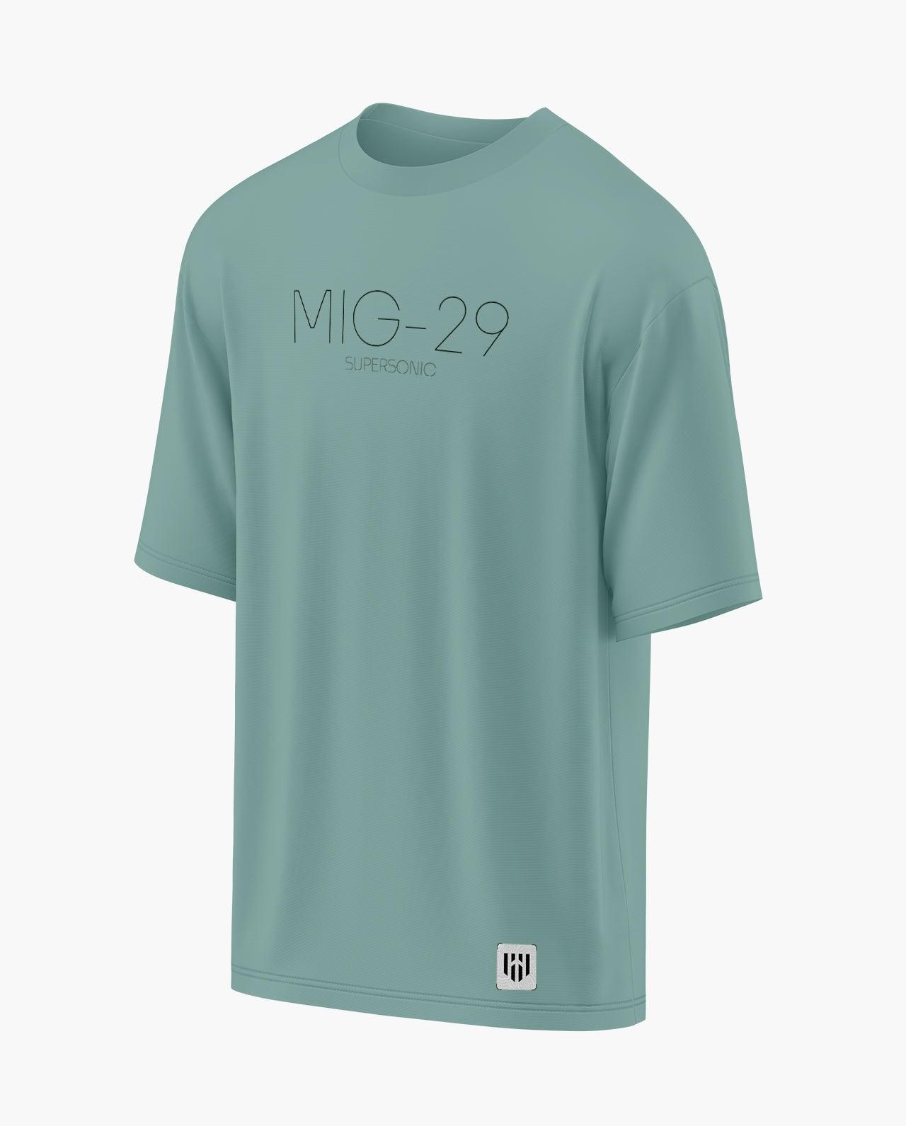 MIG 29 Falcon Oversized T-Shirt - Aero Armour