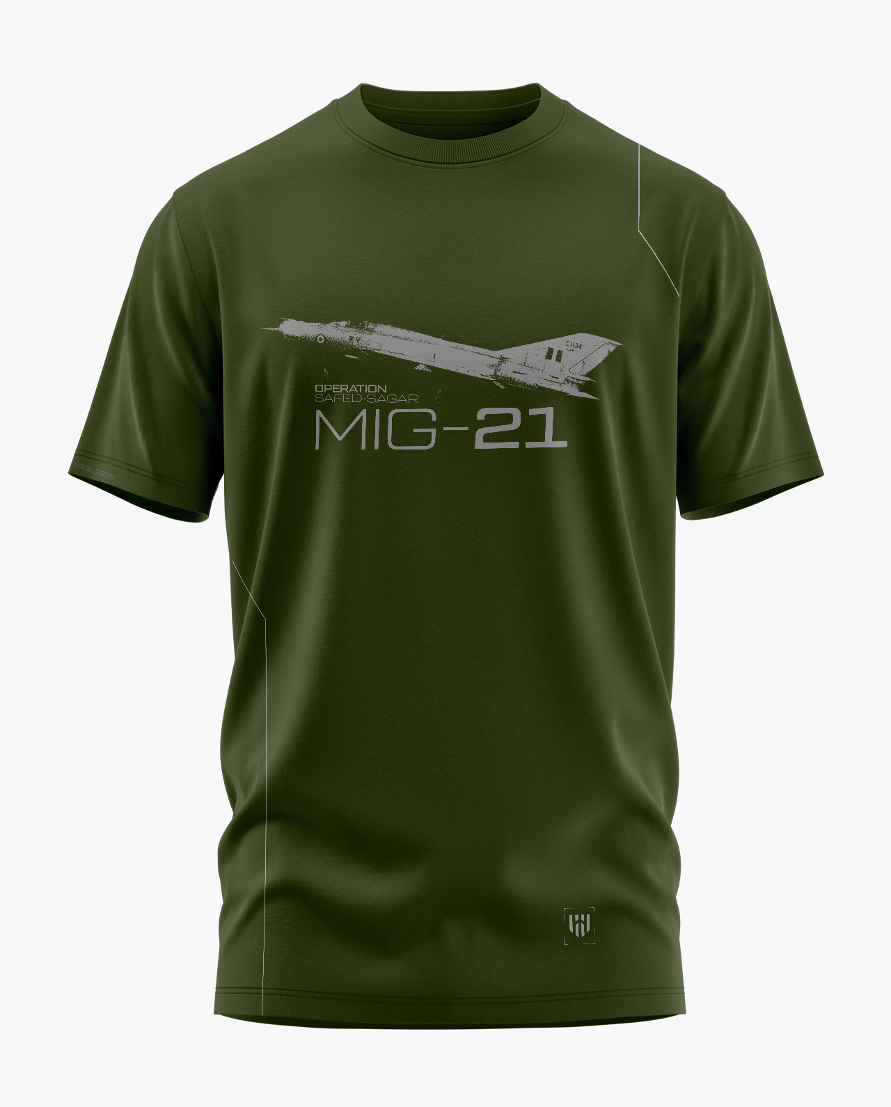 MIG-21 KARGIL 1999 Signature LuxeSoft Cotton T-Shirt