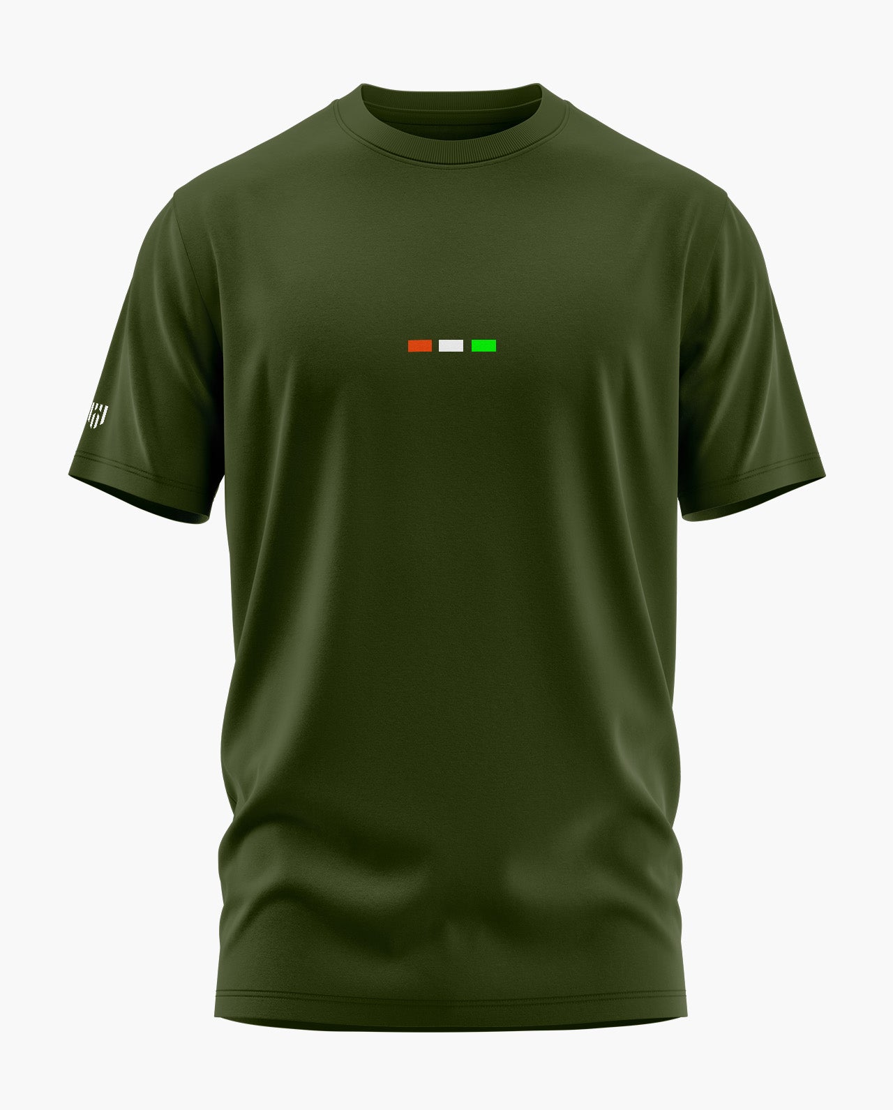 TRICOLOUR BOX Signature LuxeSoft Cotton T-Shirt