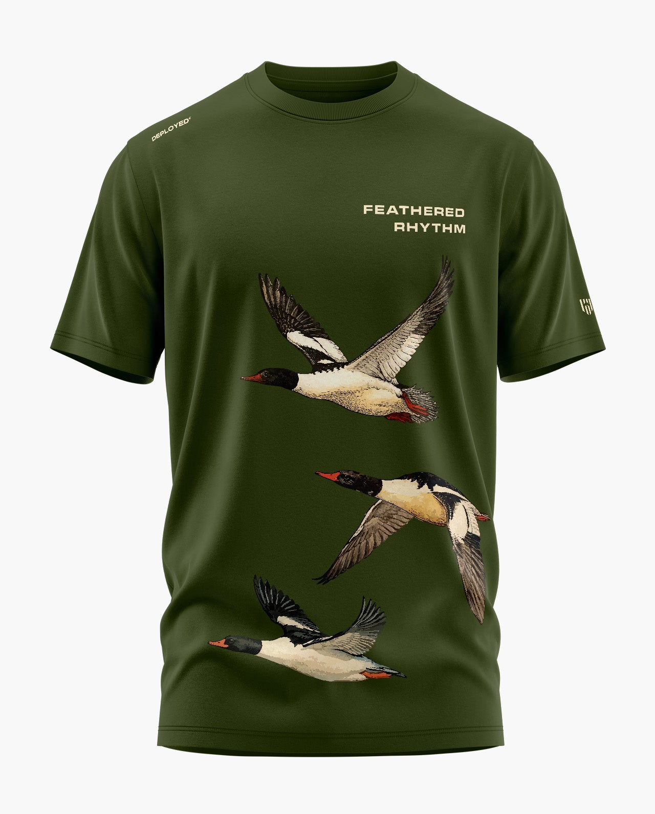 Feathered Rhythm LuxeSoft Cotton T-Shirt