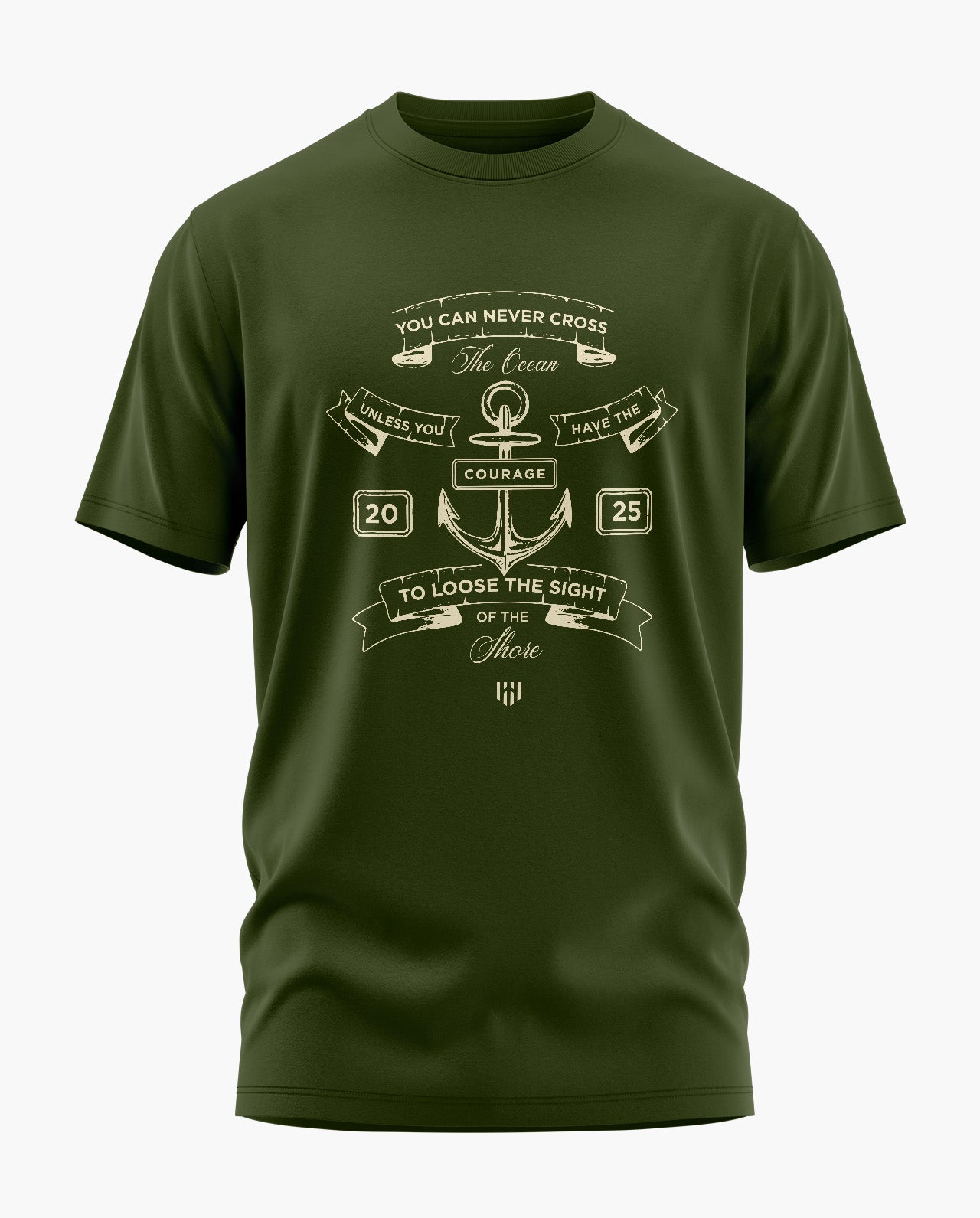 Nautical Quote Signature LuxeSoft Cotton T-Shirt