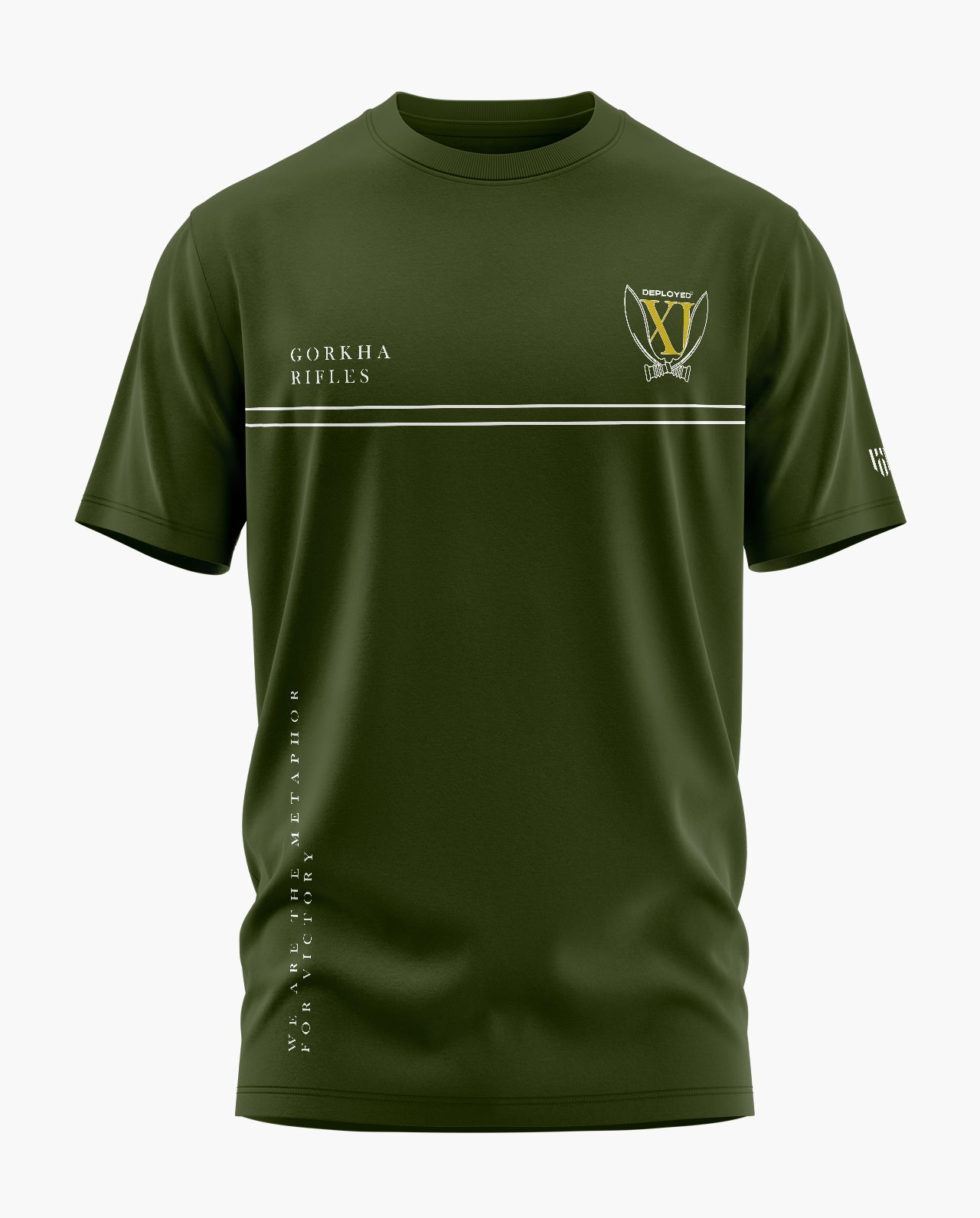 Gorkha Rifles Signature LuxeSoft Cotton T-Shirt