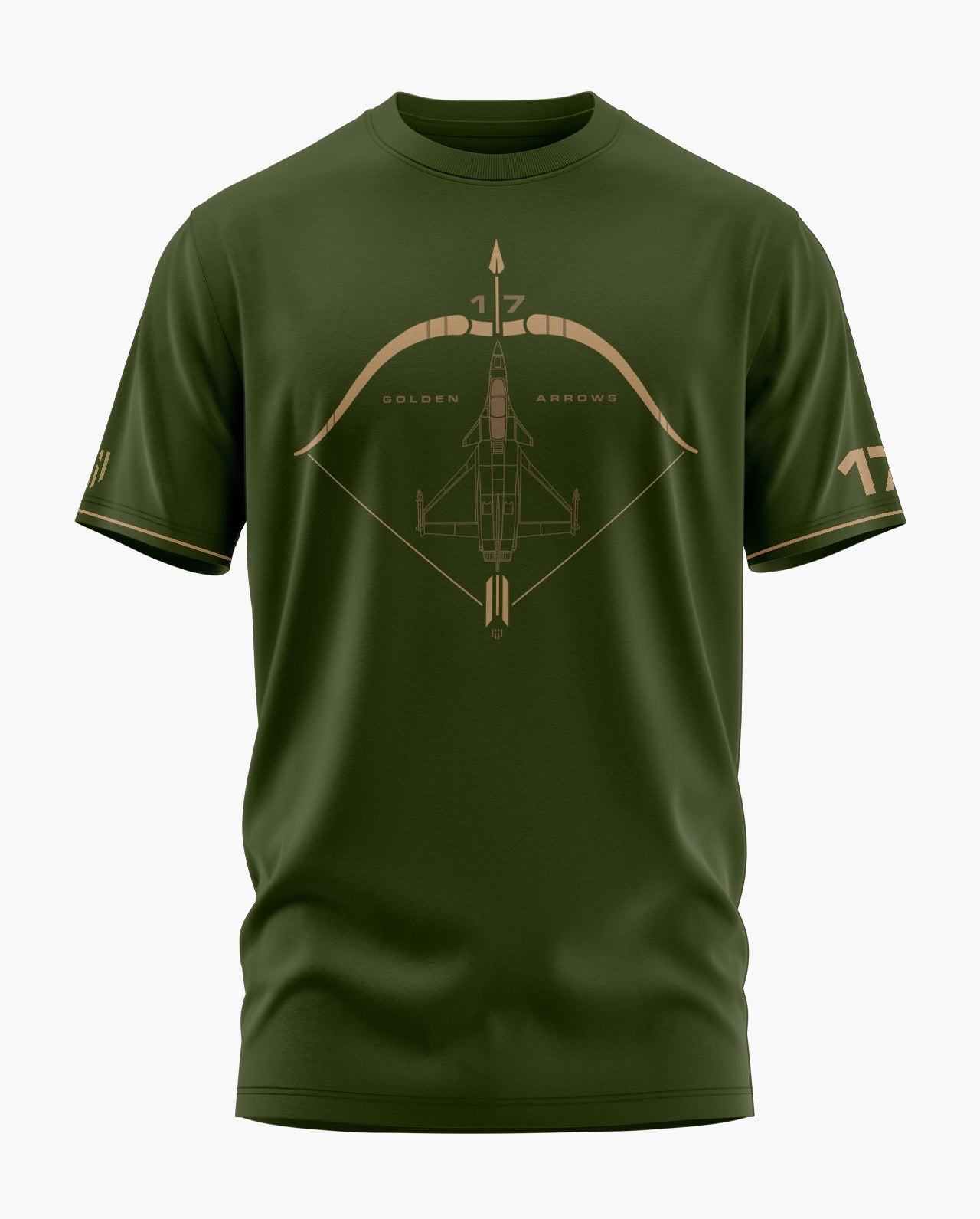 GOLDEN ARROWS SQUADRON Signature LuxeSoft Cotton T-Shirt - CS