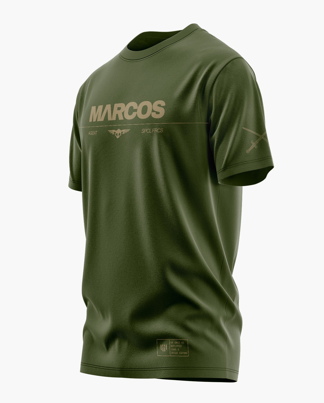 MARCOS SPECIAL AGENT Signature LuxeSoft Cotton T-Shirt