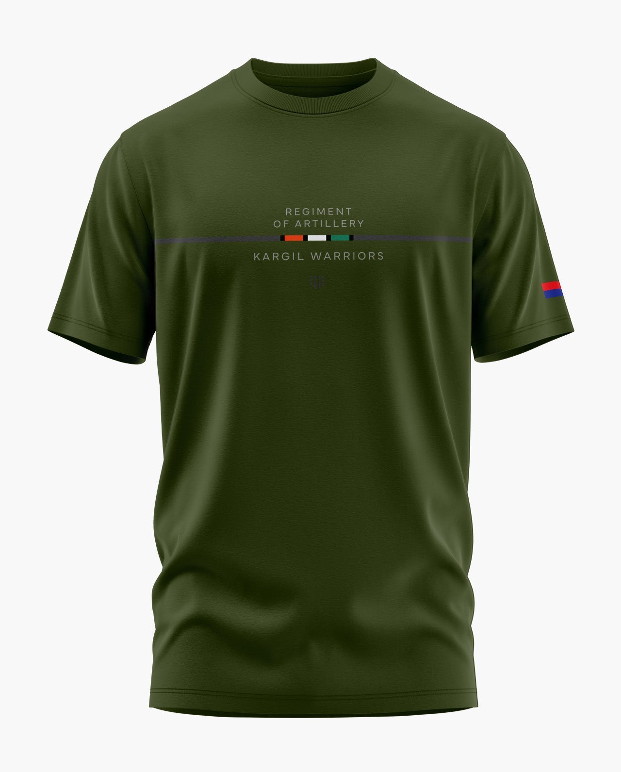 KARGIL WARRIORS-REGT. OF ARTILLERY Signature LuxeSoft Cotton T-Shirt - CS