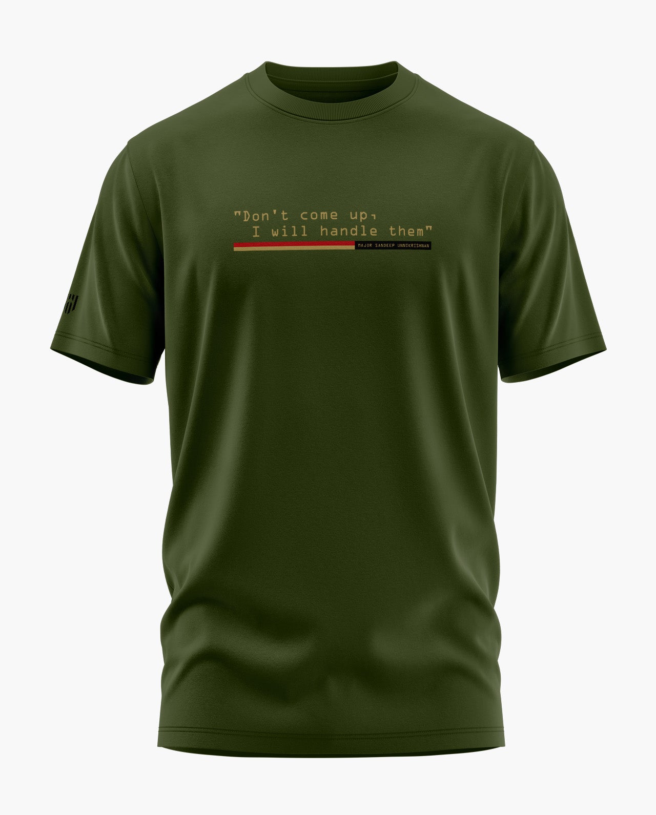 DONT COME UP I WILL HANDLE THEM Signature LuxeSoft Cotton T-Shirt