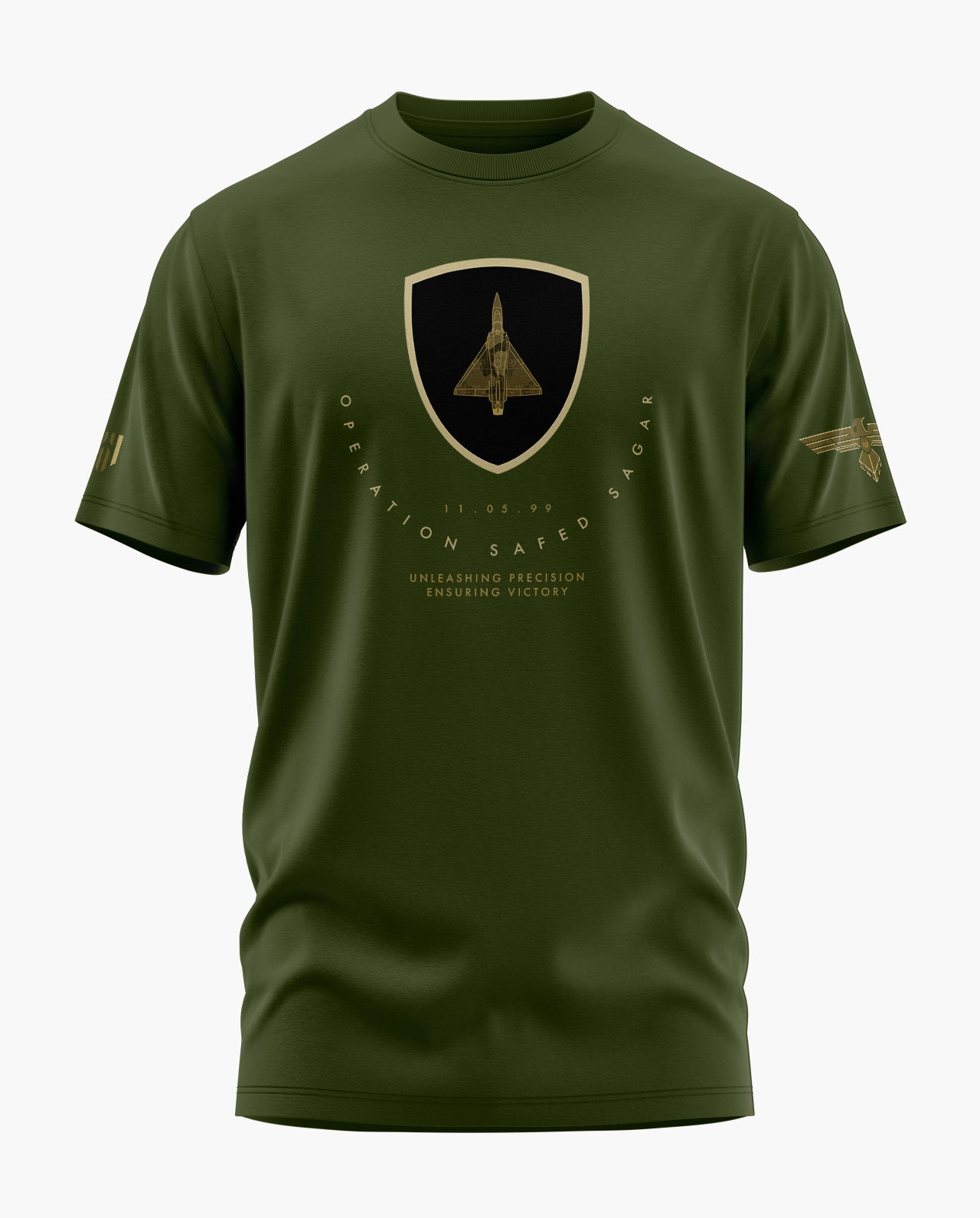 OP.SAFED SAGAR PRIDE Signature LuxeSoft Cotton T-Shirt