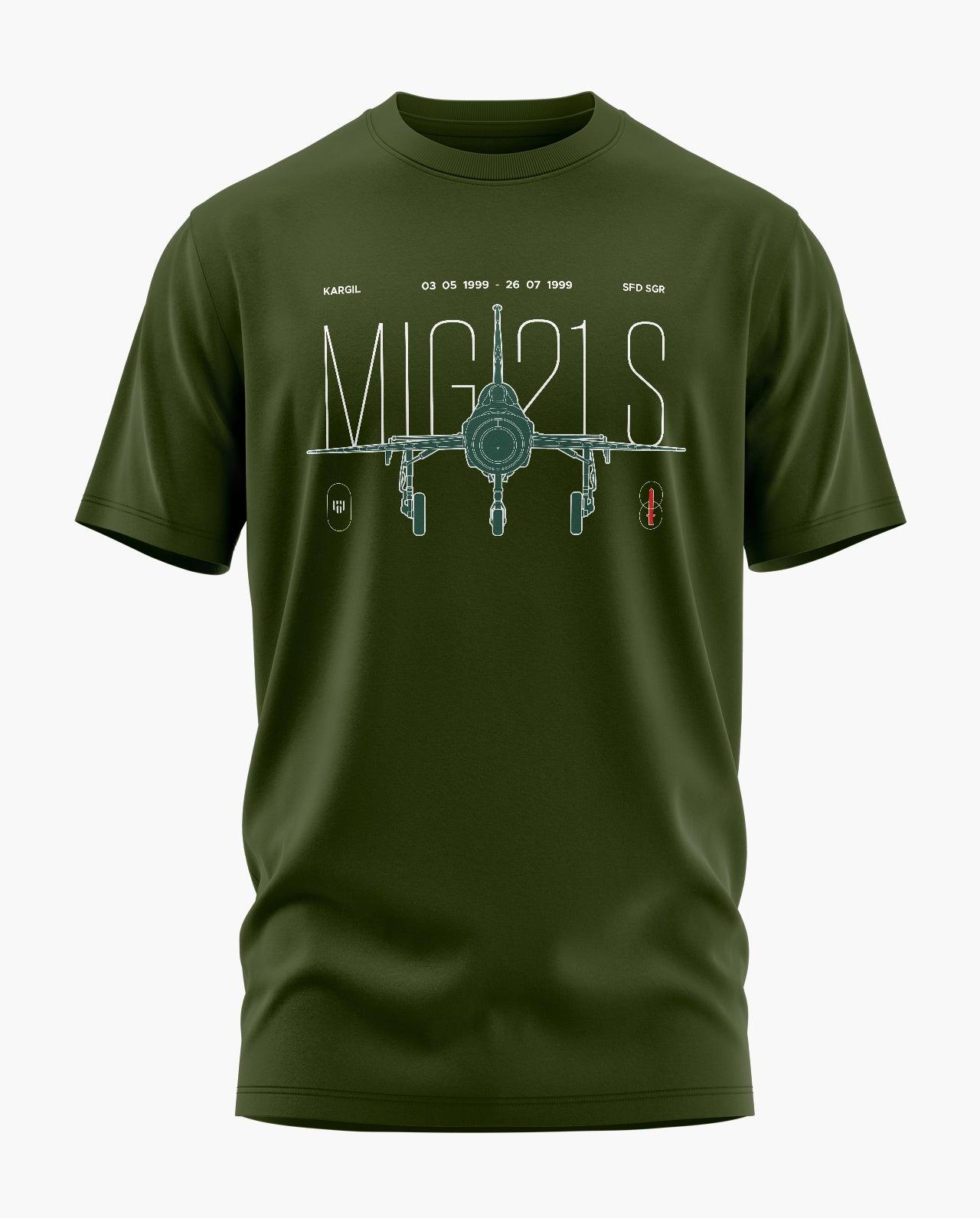 Mig-21s Safed Sagar T-Shirt - Aero Armour