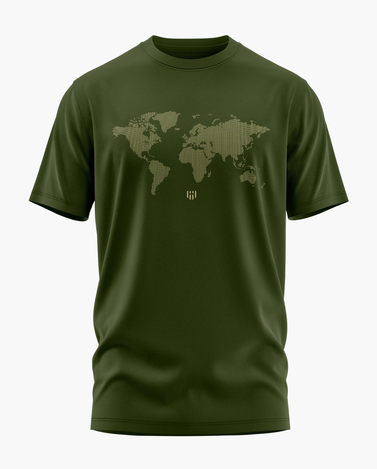World Map Signature LuxeSoft Cotton T-Shirt - CS