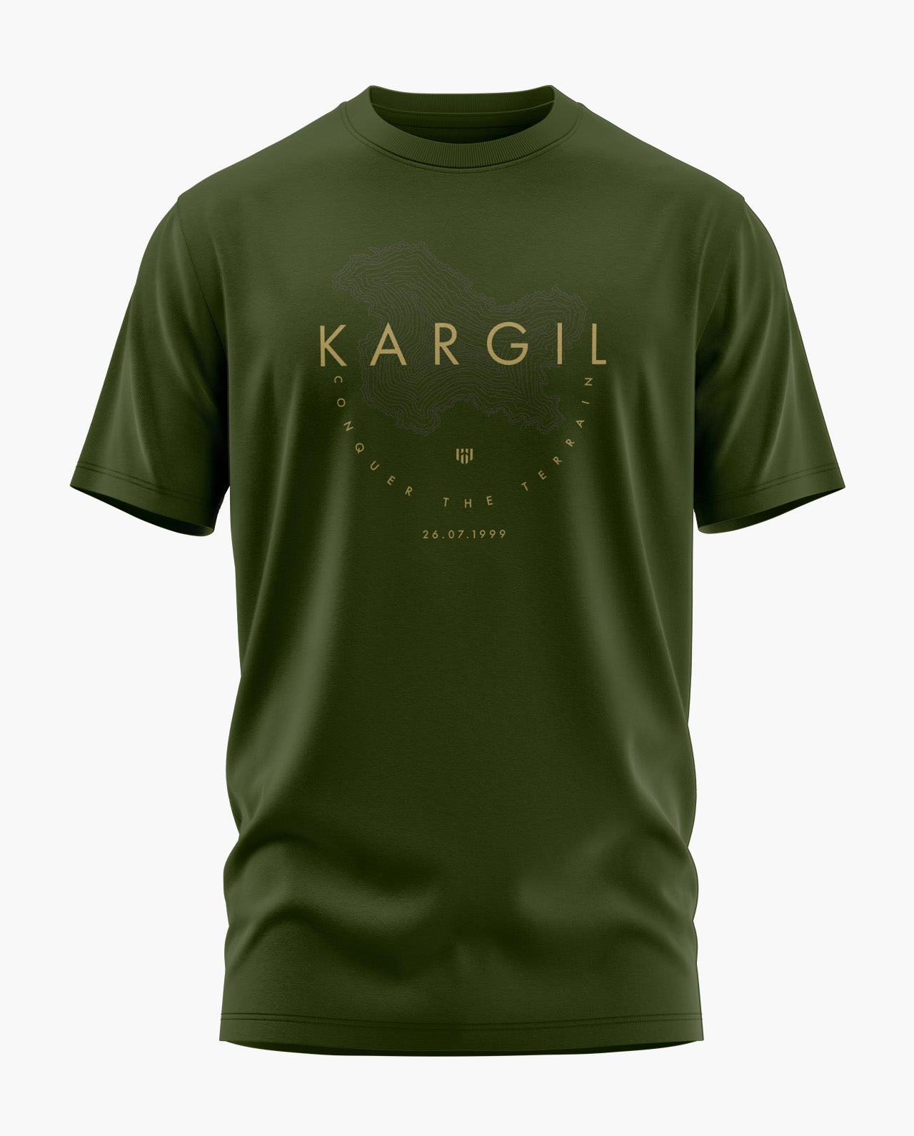 GOLDEN VALOUR-THE KARGIL LEGACY Signature LuxeSoft Cotton T-Shirt