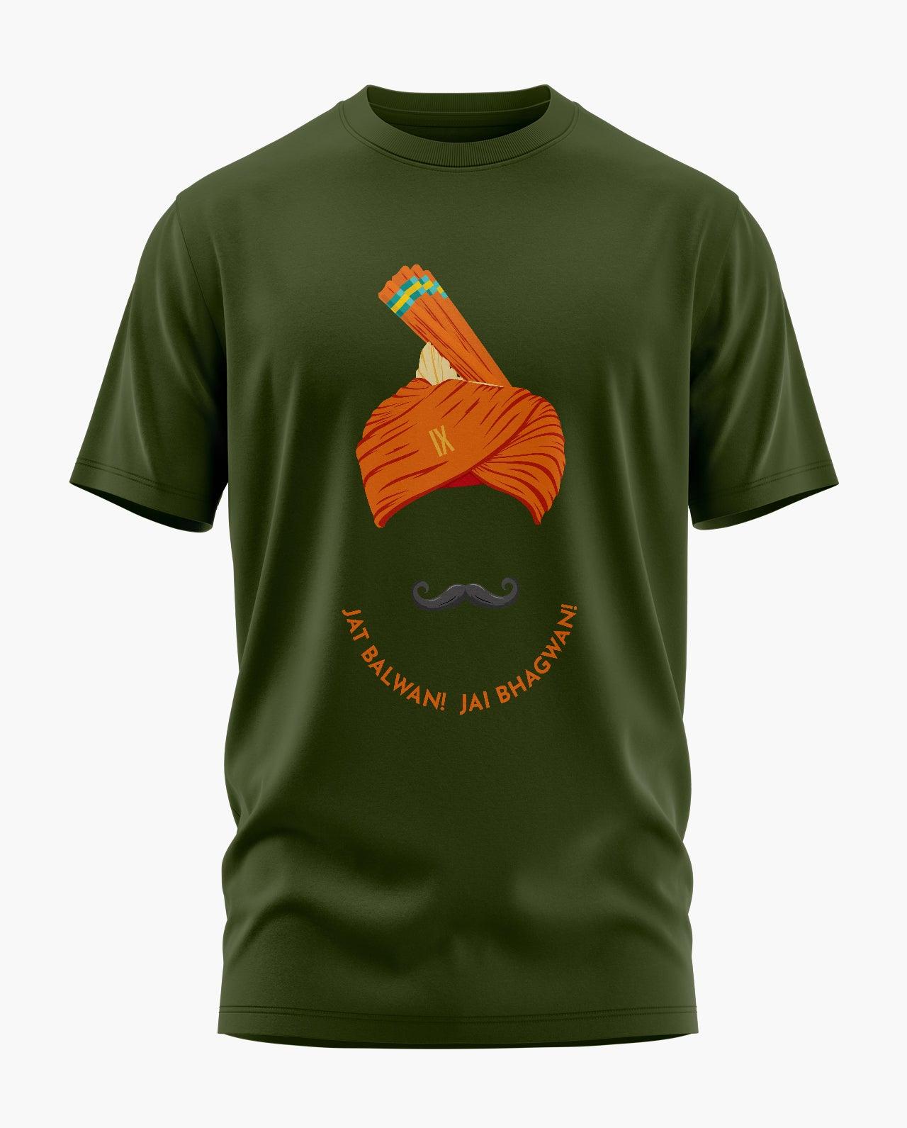 Jat Regiment Motto T-Shirt - Aero Armour