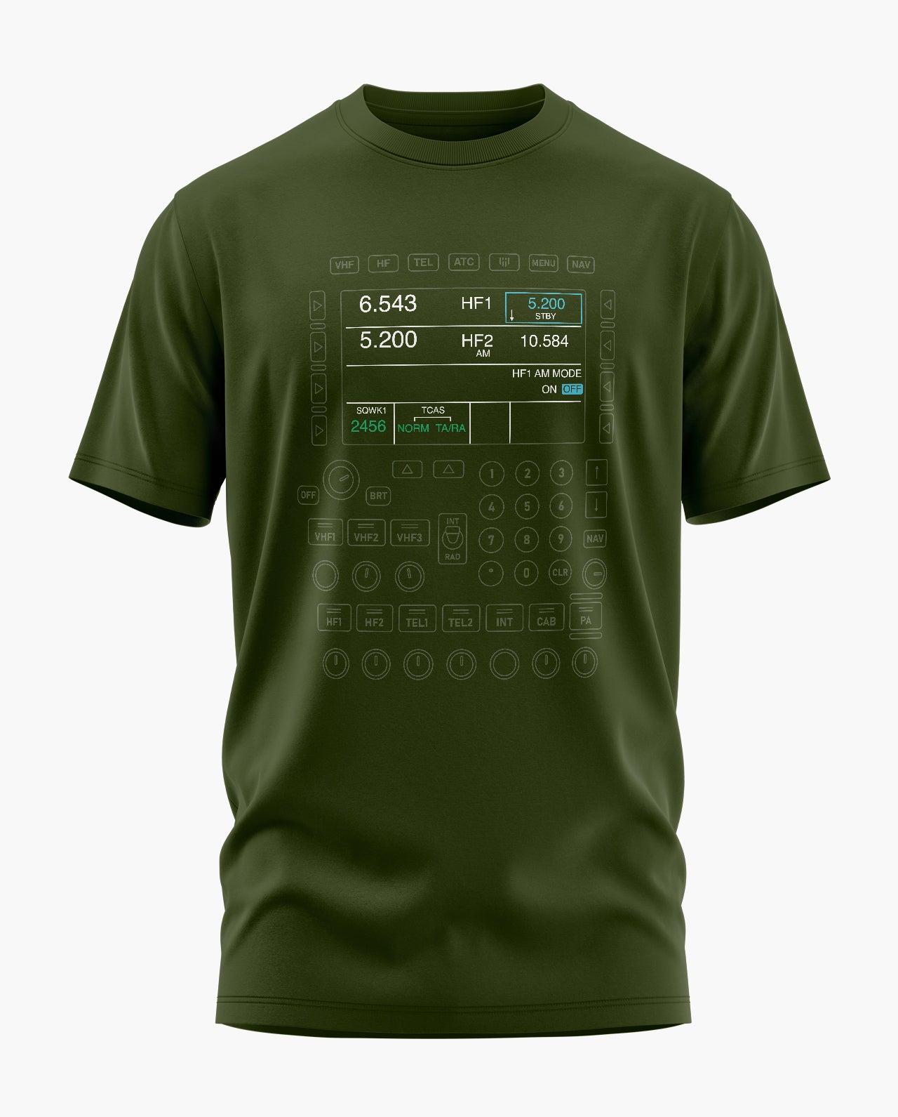 TRANSPONDER AVGEEK Signature LuxeSoft Cotton T-Shirt
