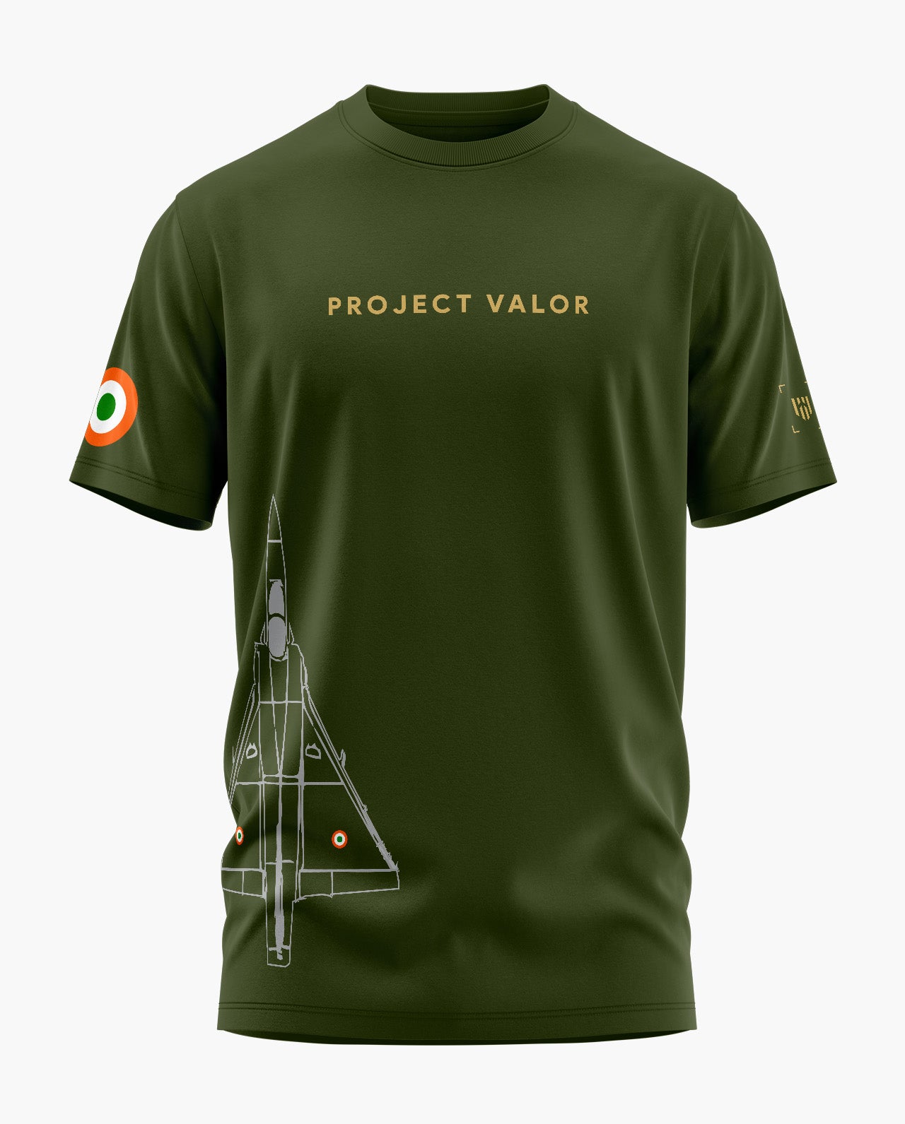 PROJECT VALOR AIRCRAFT Signature LuxeSoft Cotton T-Shirt
