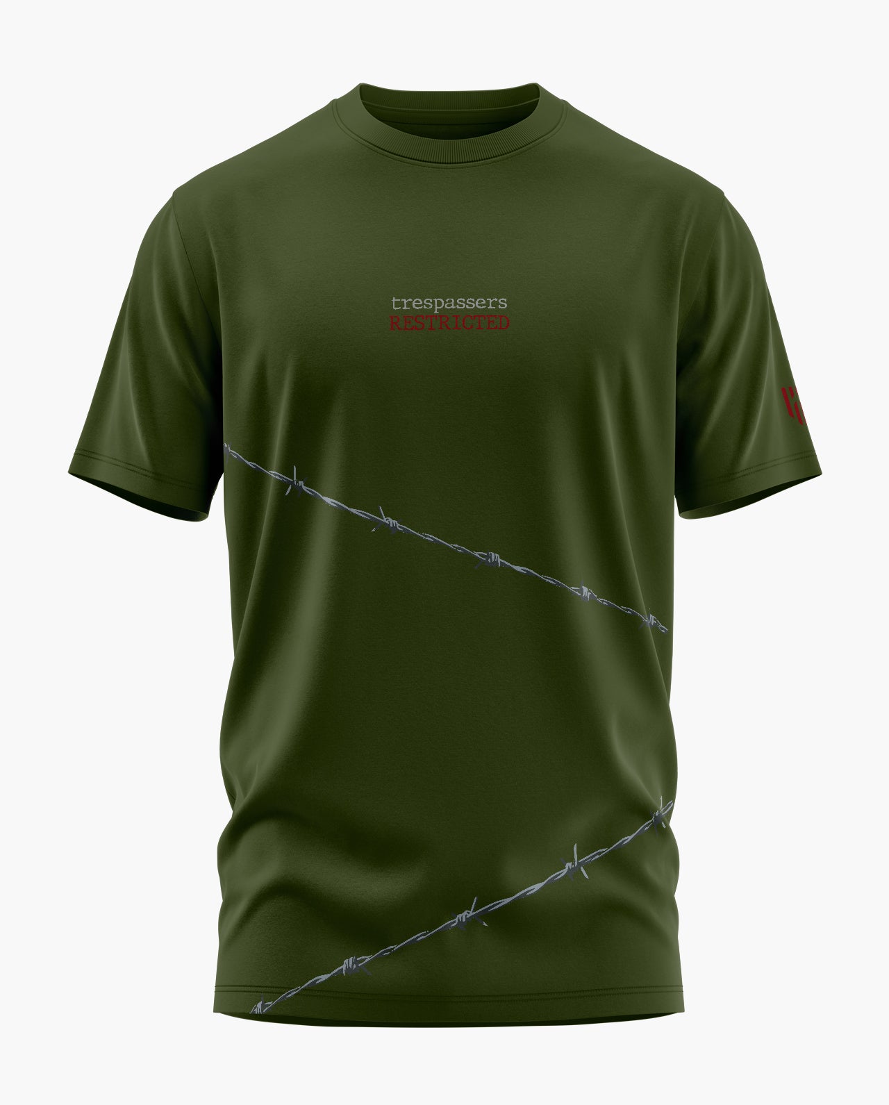 Trespassers Restricted Signature LuxeSoft Cotton T-Shirt