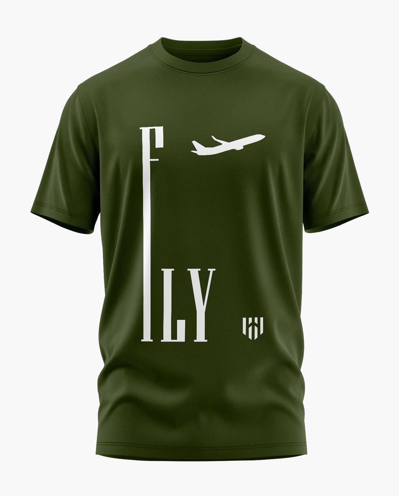 Fly High with Deployed Signature LuxeSoft Cotton T-Shirt