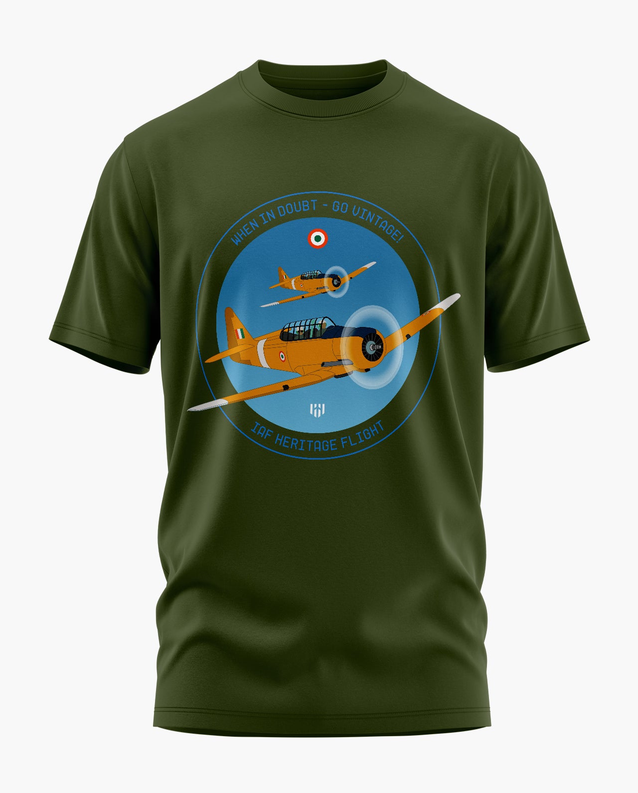 IAF Heritage Harvard Signature LuxeSoft Cotton T-Shirt