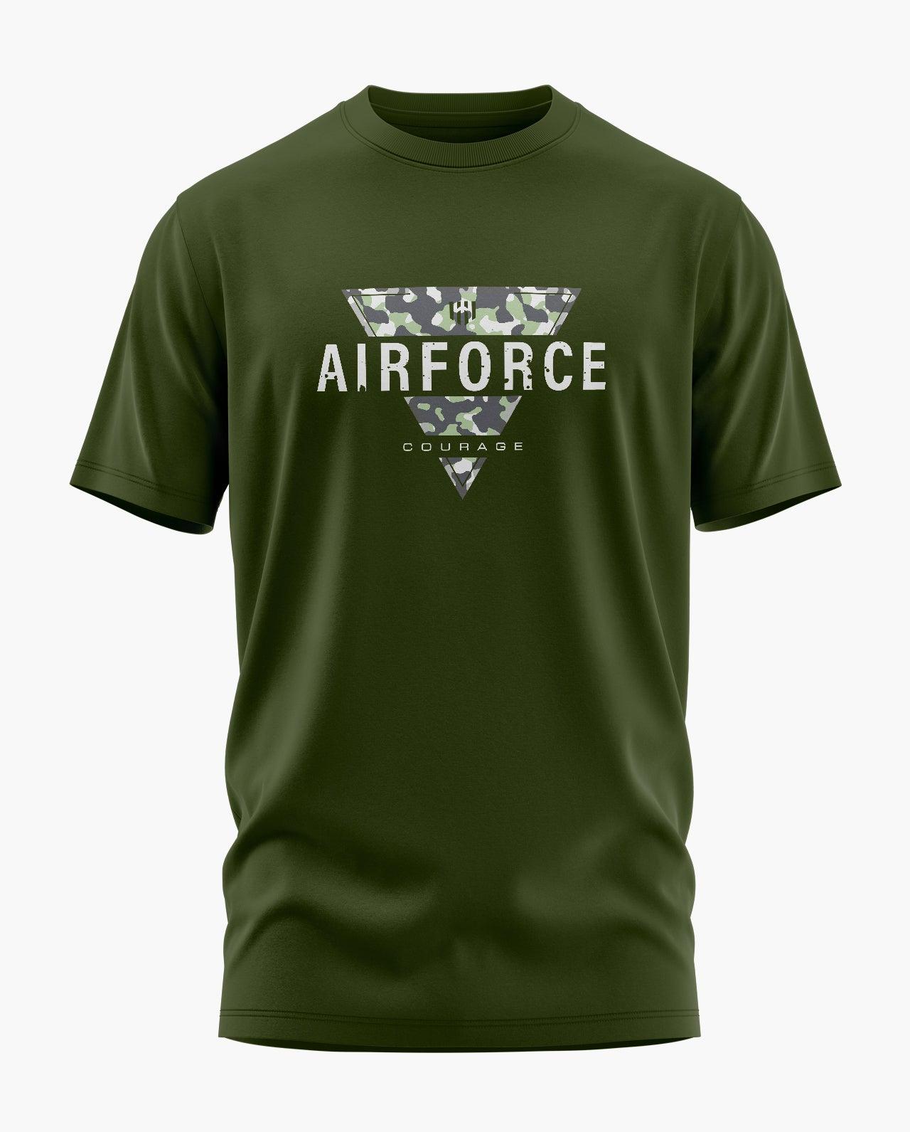 Airforce Courage Signature LuxeSoft Cotton T-Shirt